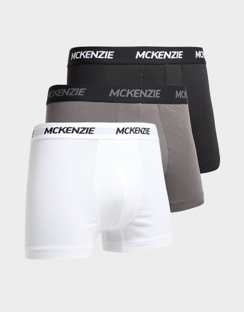 Boxeri MCKENZIE BOXERI WYATT 3 PACK OF BOXER SHORTS MCKAA12214374