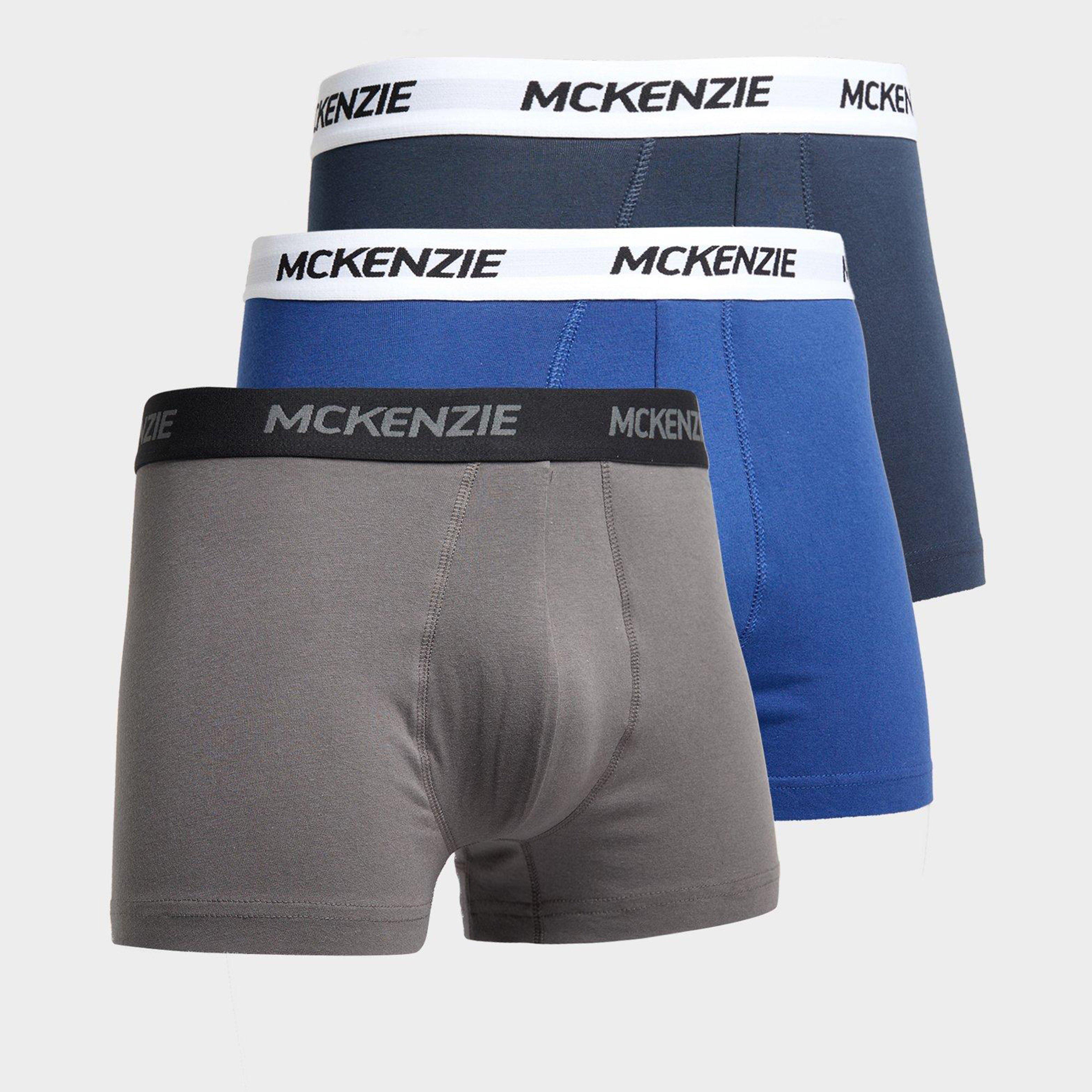 Férfi fehérnemű MCKENZIE BOXERALSÓ WYATT 3 PACK OF BOXER SHORTS