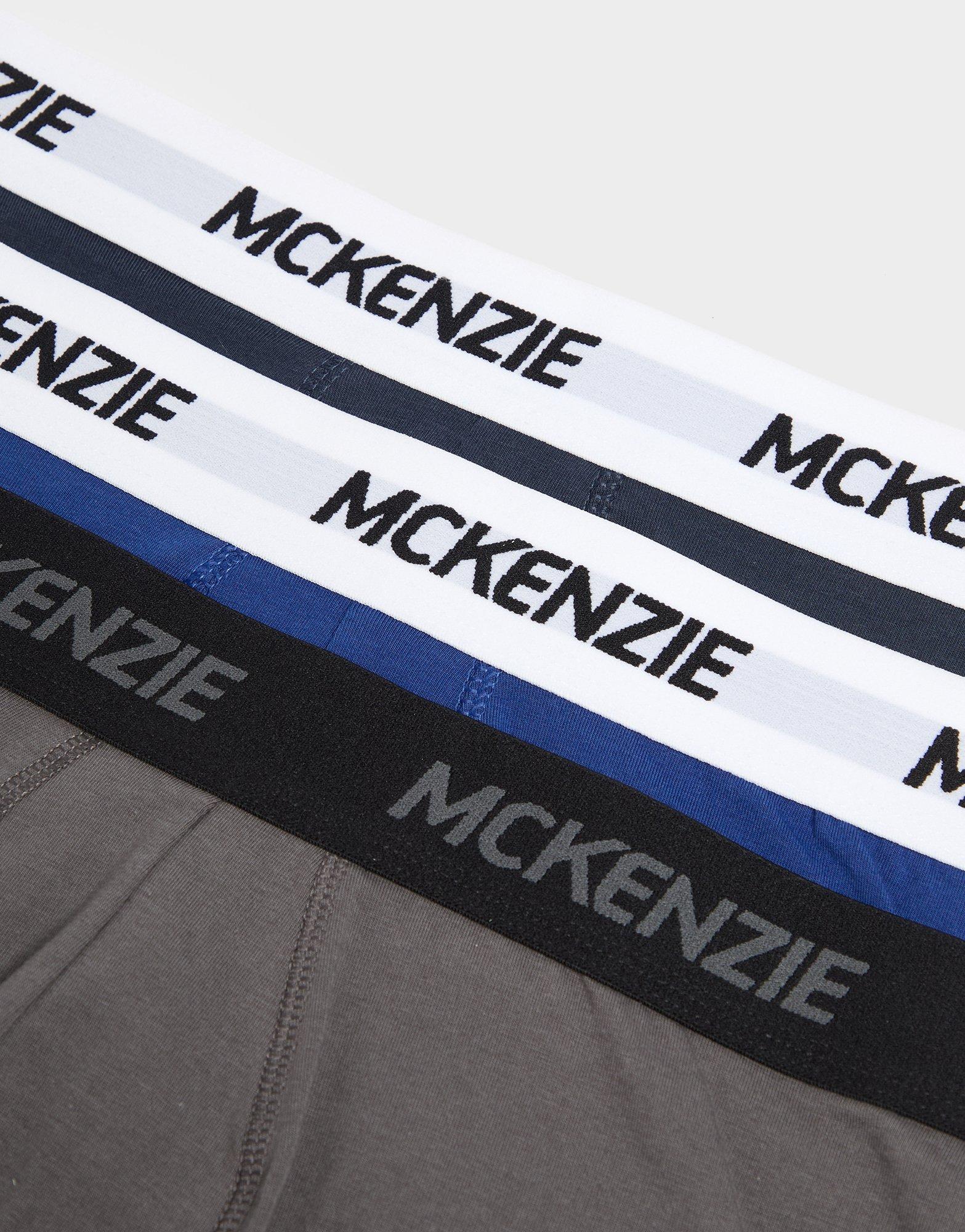 Мъжко бельо MCKENZIE БОКСЕРКИ WYATT 3 PACK OF BOXER SHORTS MCKAA12214375 Тъмносин