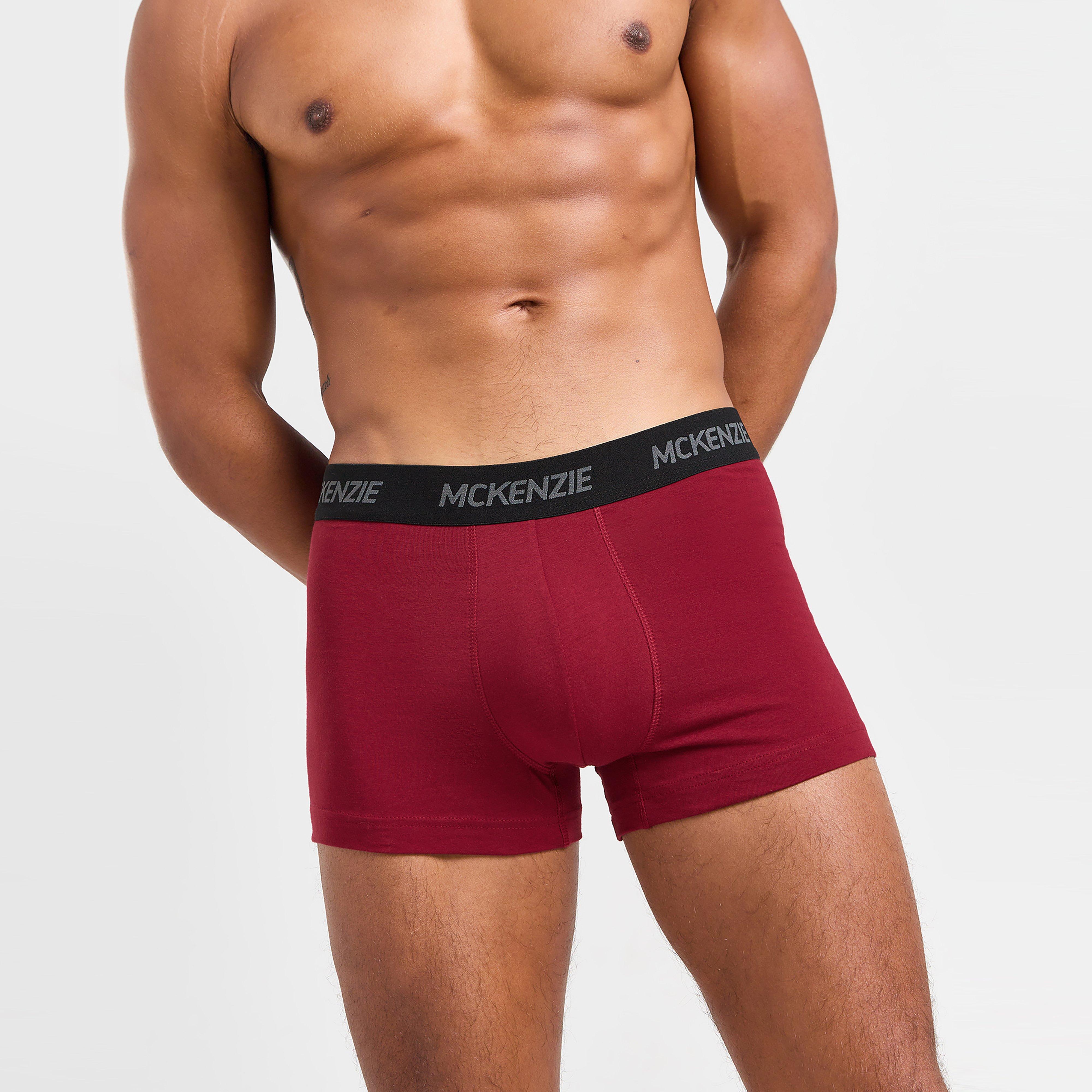 Férfi fehérnemű MCKENZIE BOXERALSÓ WYATT 3 PACK OF BOXER SHORTS