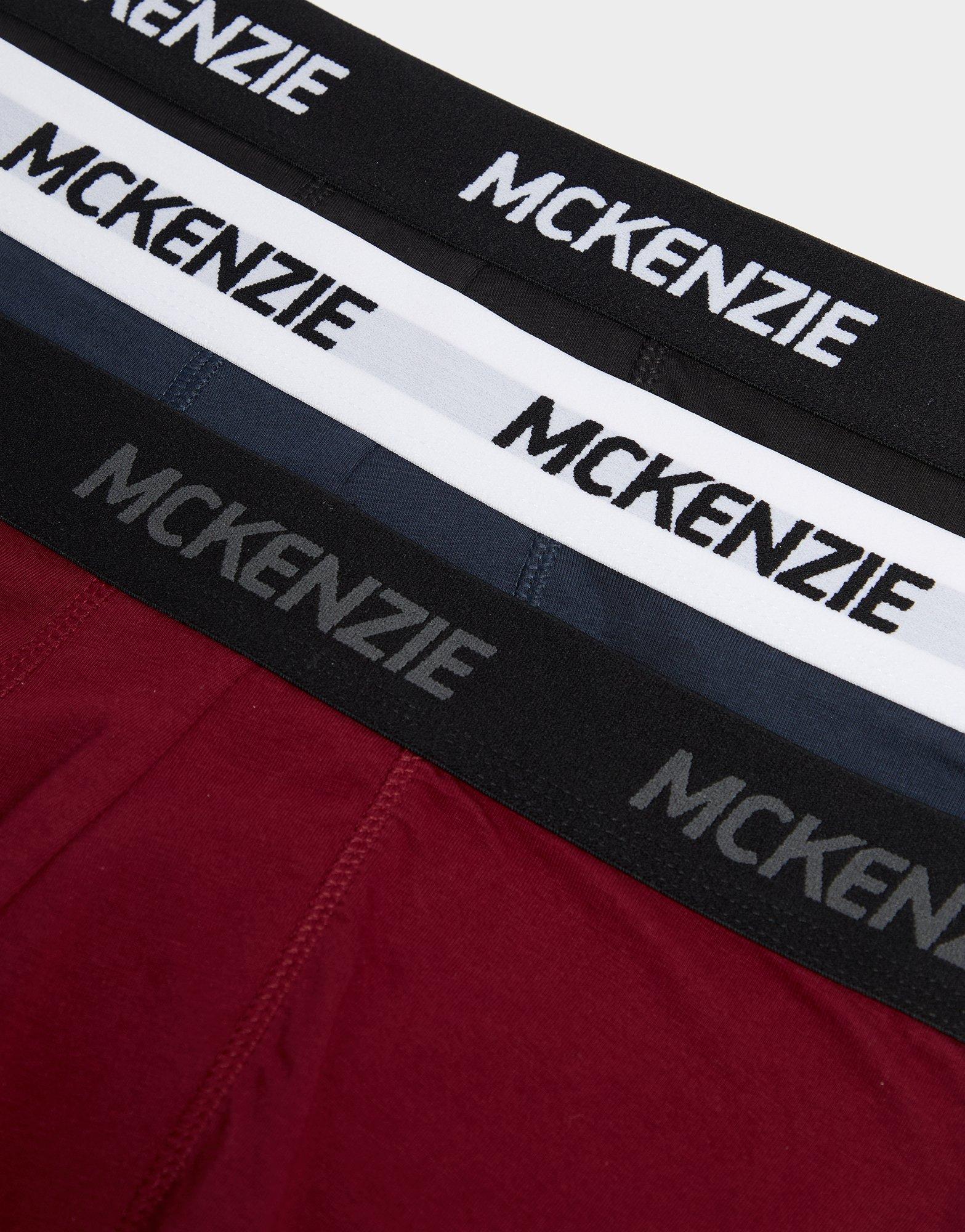 Lenjerie intimă pentru bărbați MCKENZIE BOXERI WYATT 3 PACK OF BOXER SHORTS MCKAA12214373 Multicolor