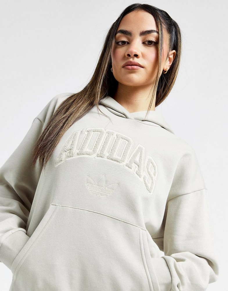 Жіночі кофти ADIDAS КОФТА З КАПЮШОНОМ LOOSE HOODIE JI9822 Бежевий