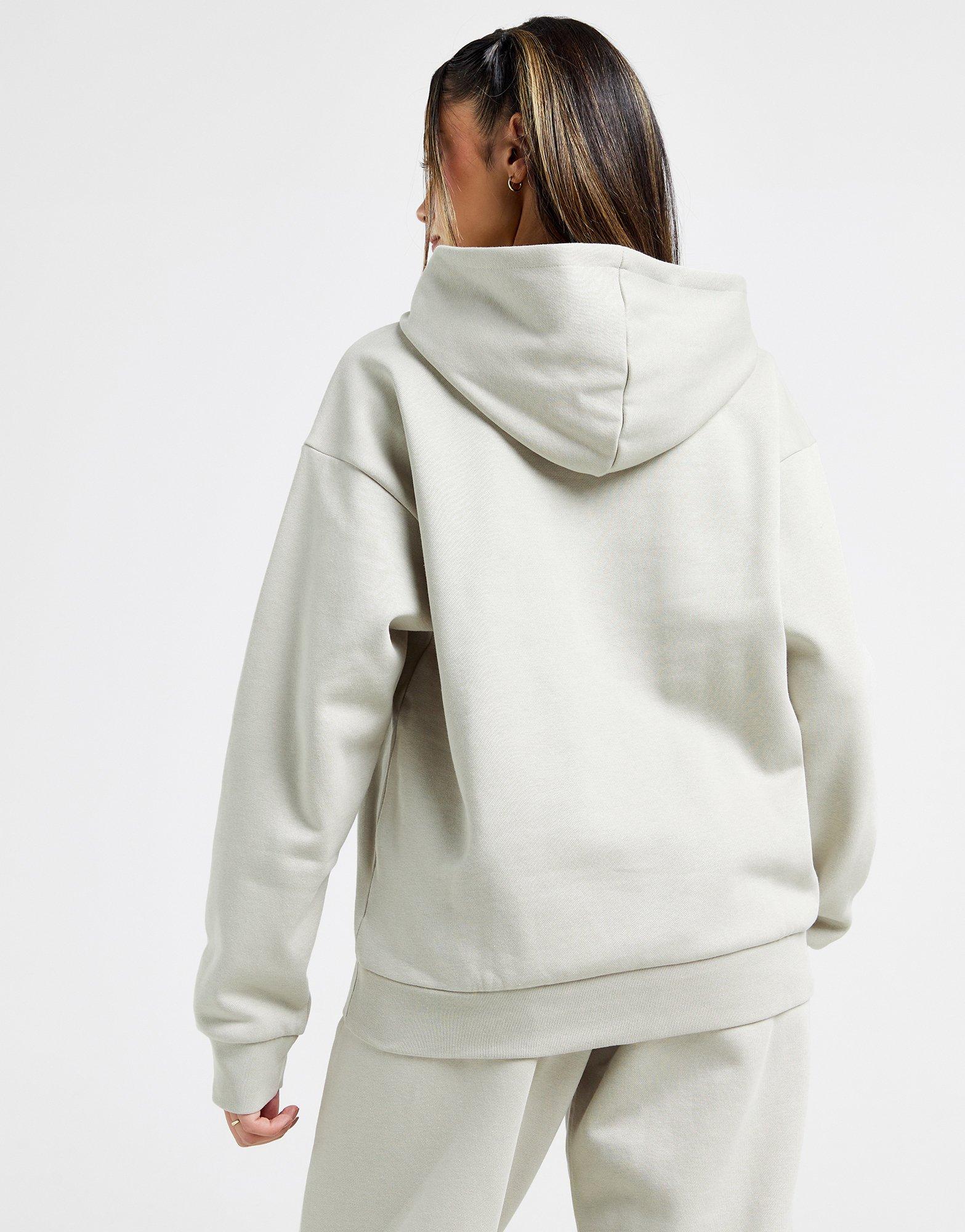 Moteriškas džemperis ADIDAS DŽEMPERIS SU GOBTUVU LOOSE HOODIE JI9822 Rusva