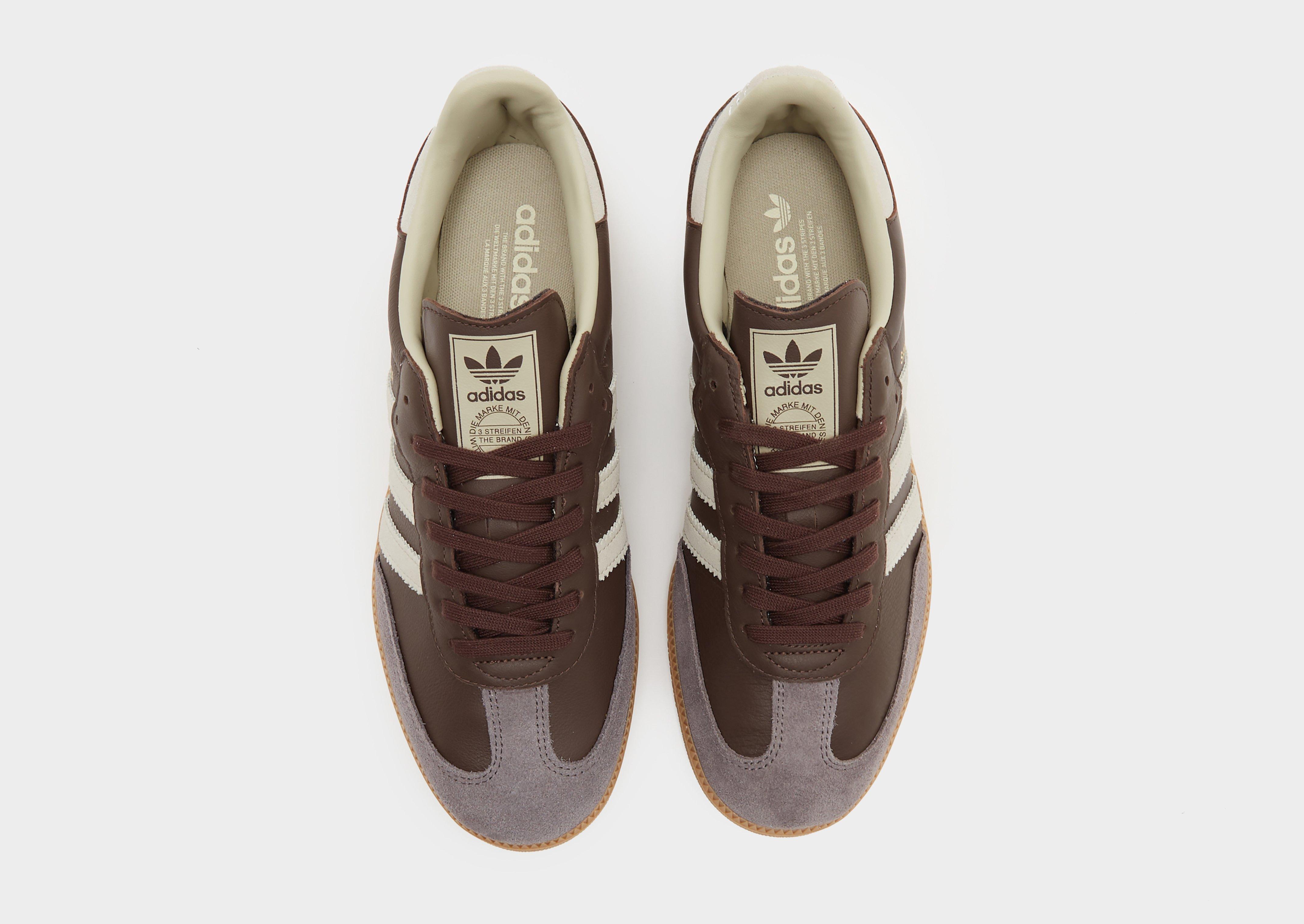 Buty sneakersy męskie ADIDAS SAMBA OG ID1481 Brązowy