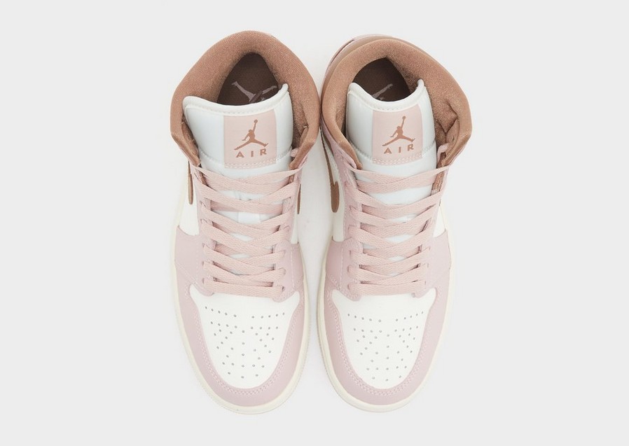 Női sneakers AIR JORDAN 1 MID BQ6472-620 Narancssárga