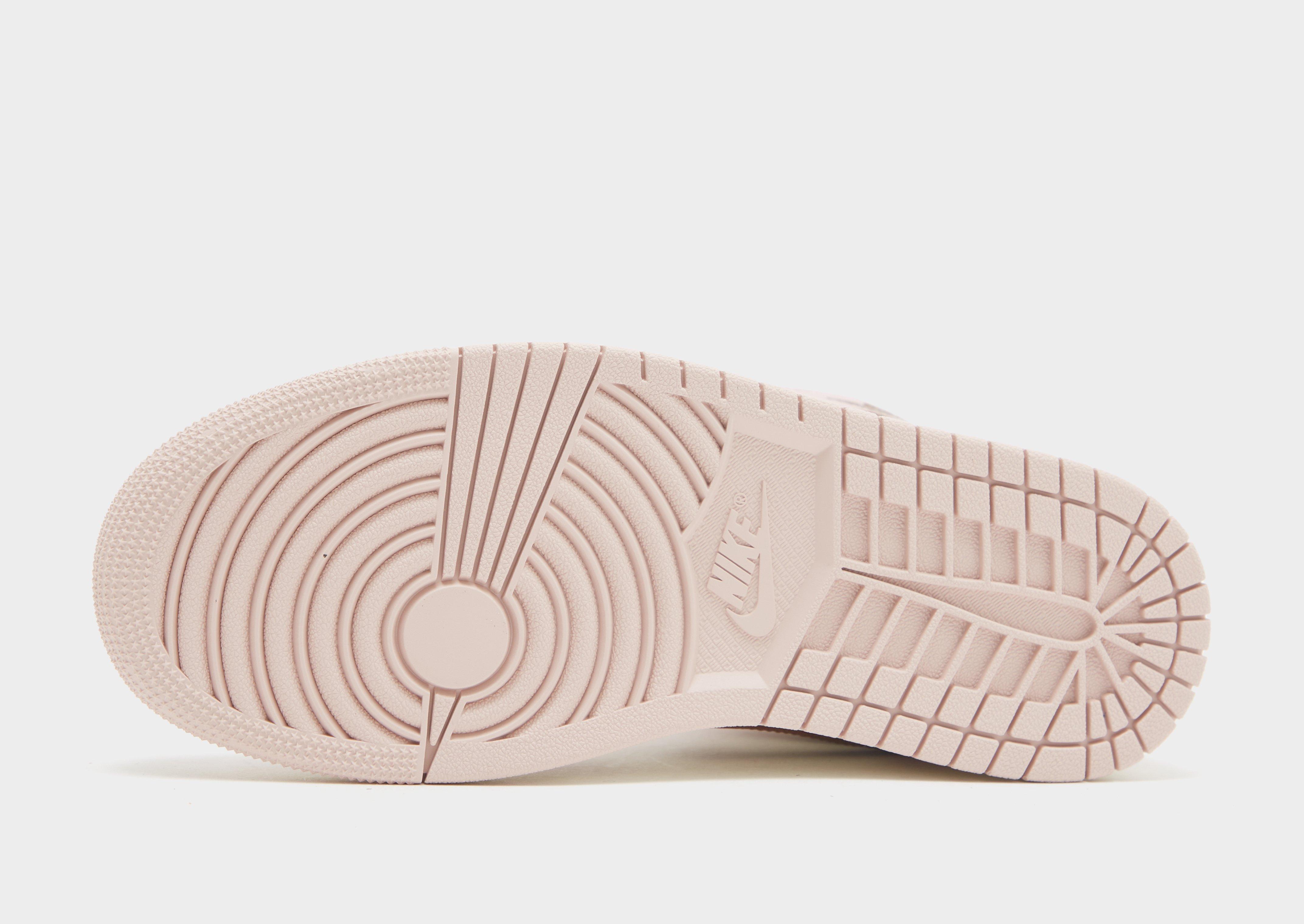 Buty sneakersy damskie AIR JORDAN 1 MID BQ6472-620 Pomarańczowy