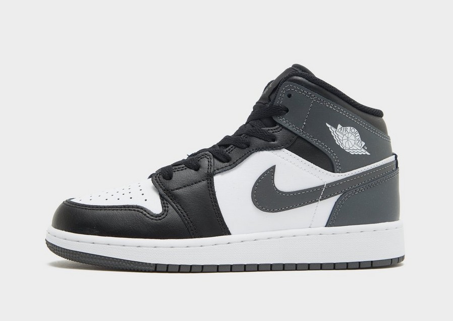 Дитячі кросівки AIR JORDAN 1 MID DQ8423-001 Сірий