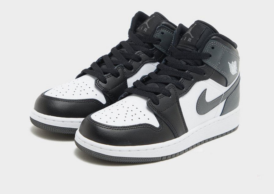 Дитячі кросівки AIR JORDAN 1 MID DQ8423-001 Сірий