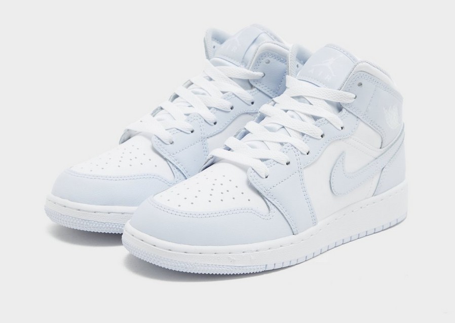 Buty sneakersy dla dzieci AIR JORDAN 1 MID FD8780-400 Niebieski