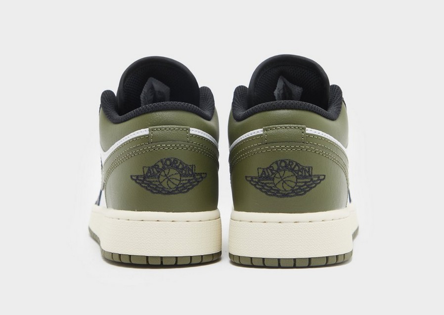 Дитячі кросівки AIR JORDAN 1 LOW  553560-092 Хакі