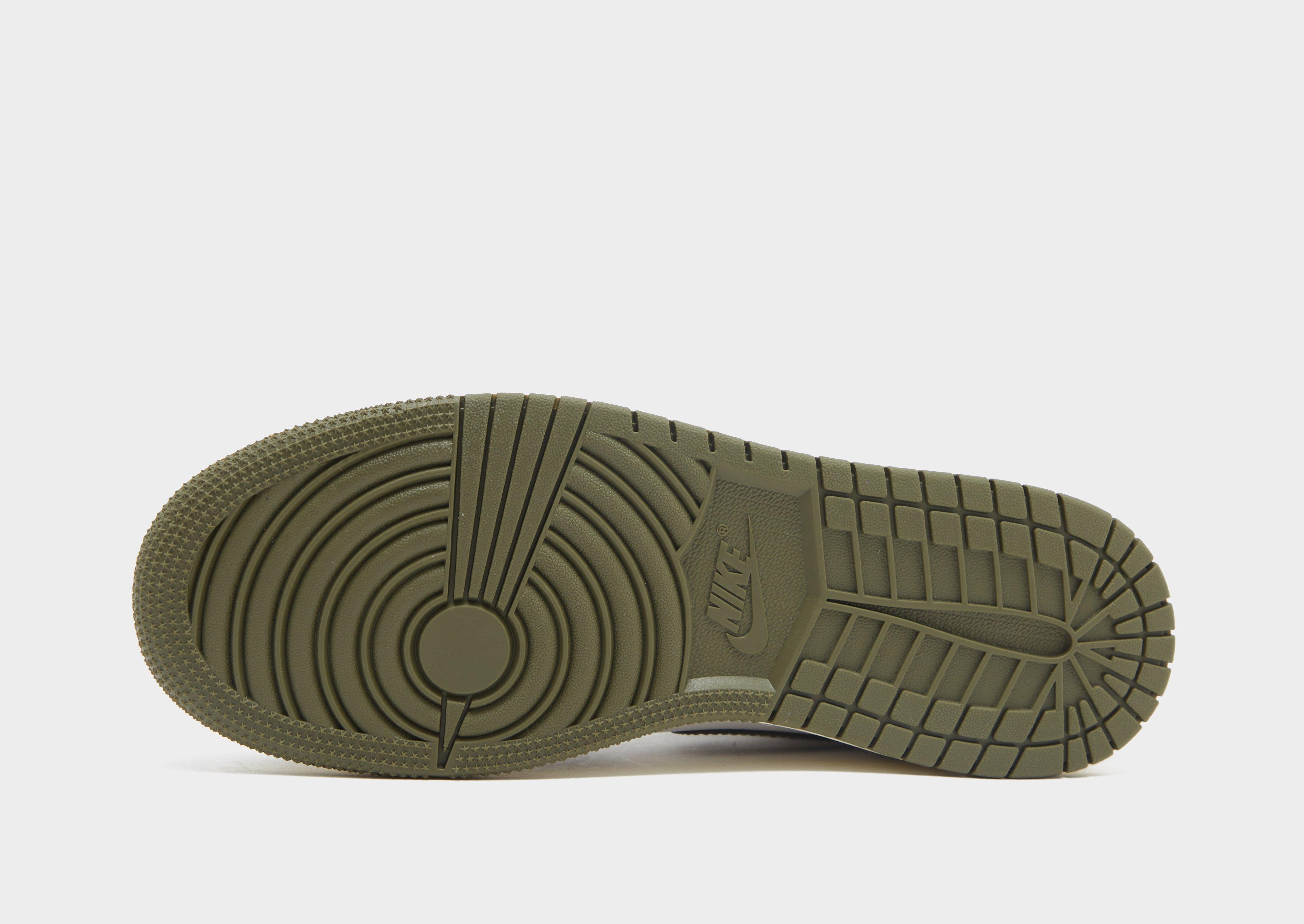 Gyerek sneakers AIR JORDAN 1 LOW  553560-092 Khaki