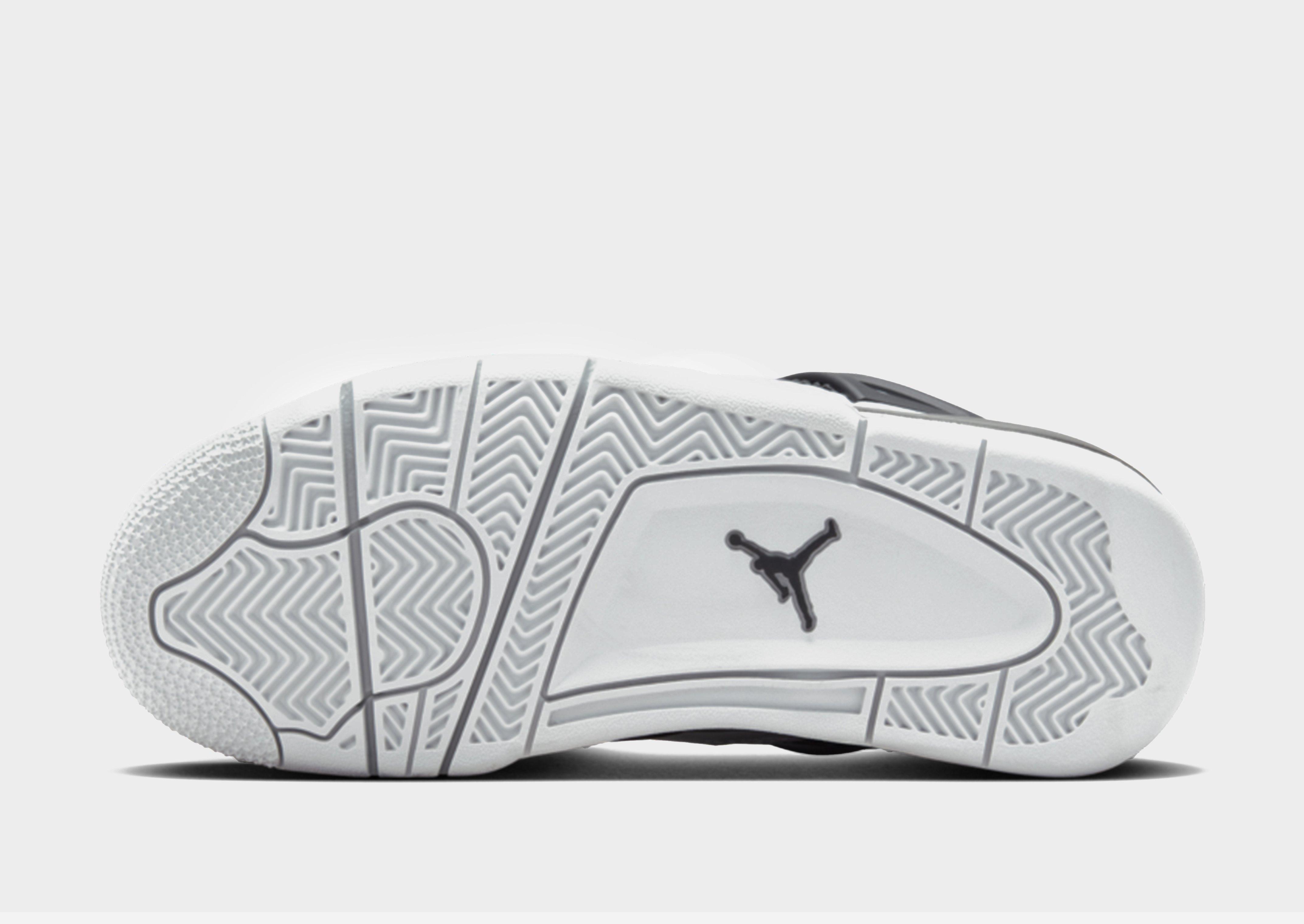 Buty sneakersy dla dzieci JORDAN AIR JORDAN 4 RETRO FZ8585-070 Biały