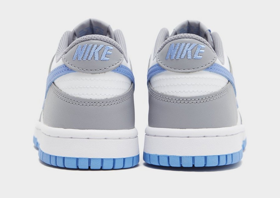 Buty sneakersy dla dzieci NIKE DUNK LOW BG FB9109-121 Szary