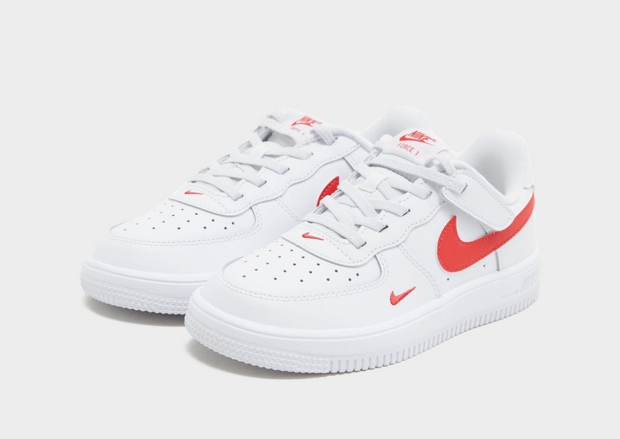 Buty sneakersy dla dzieci NIKE FORCE 1 LOW EASYON PS HM9652-101 Biały