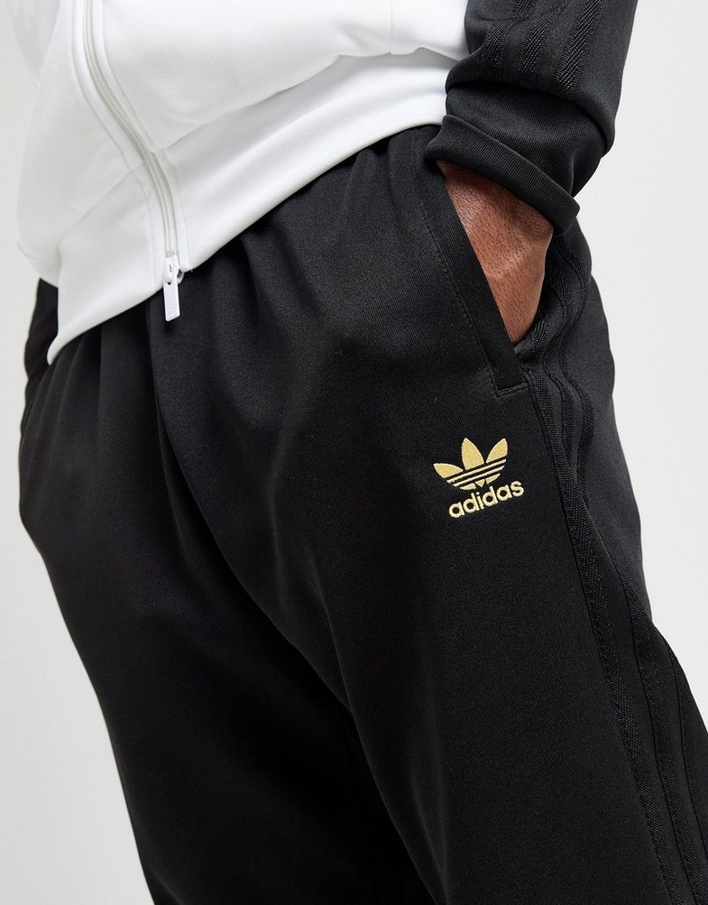 ADIDAS SPODNIE SSTAR TP BLK/GLD