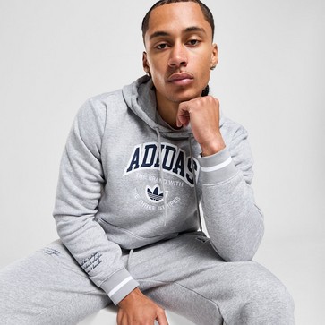 Bluză pentru bărbați ADIDAS BLUZĂ ARCH HD GRY