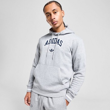 Bluză pentru bărbați ADIDAS BLUZĂ ARCH HD GRY