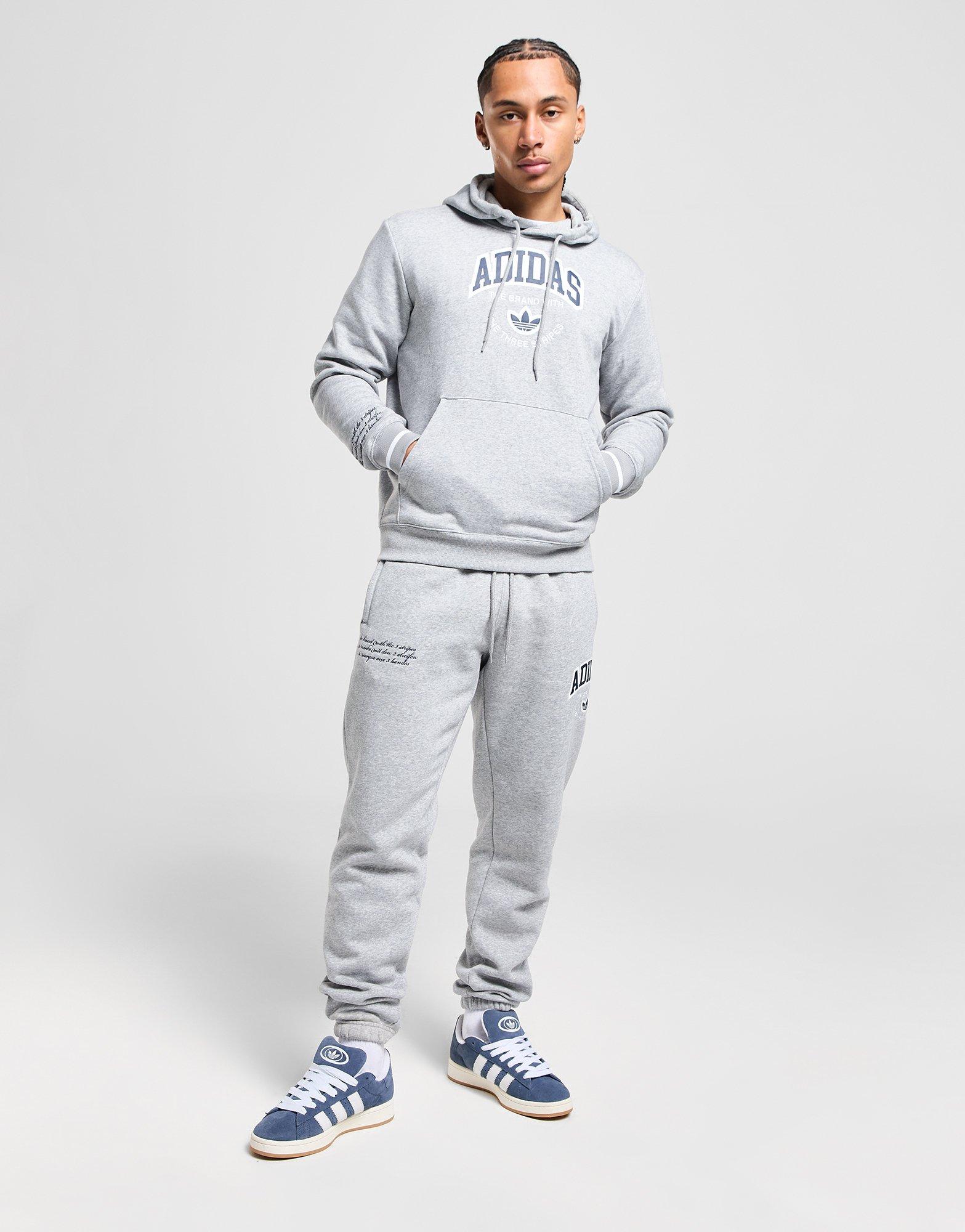 Bluza męska ADIDAS BLUZA ARCH HD GRY JP1797 Szary