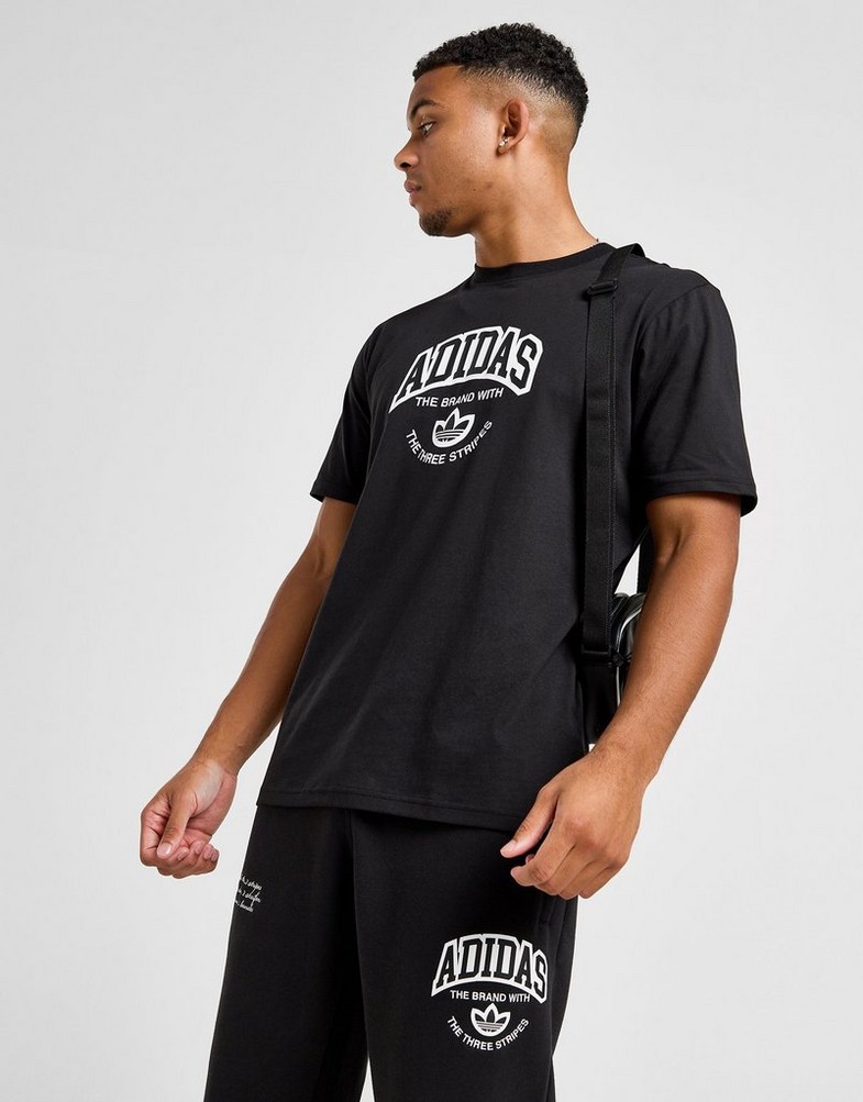 Koszulka, t-shirt męski ADIDAS T-SHIRT ARCH TEE BLK