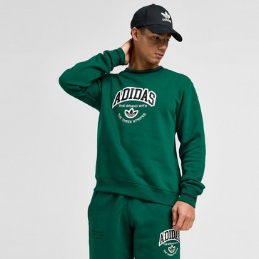 Мъжка блуза ADIDAS СУИТЧЪР ARCH CREW C.GREEN
