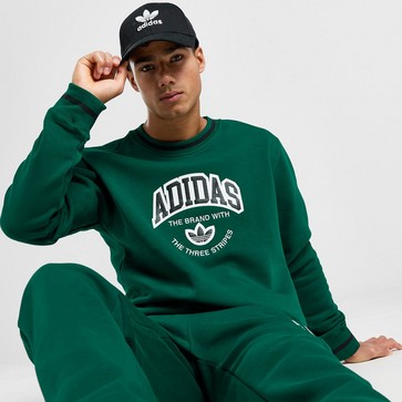 Мъжка блуза ADIDAS СУИТЧЪР ARCH CREW C.GREEN