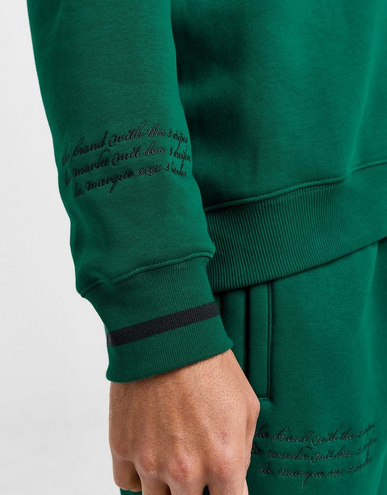 Bluză pentru bărbați ADIDAS BLUZĂ ARCH CREW C.GREEN JC8507 Verde