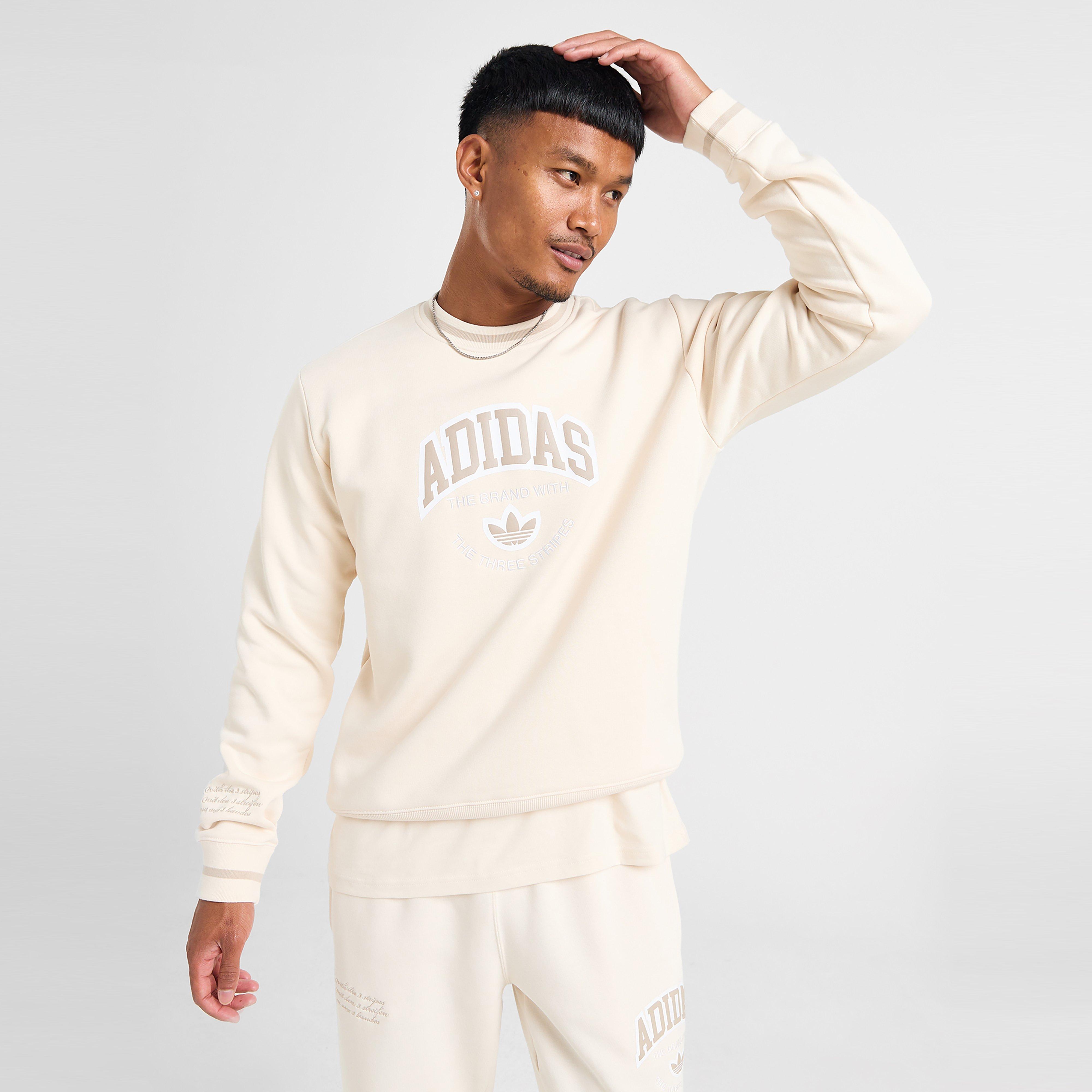 Pánska mikina ADIDAS MIKINA ARCH CREW W.WHT