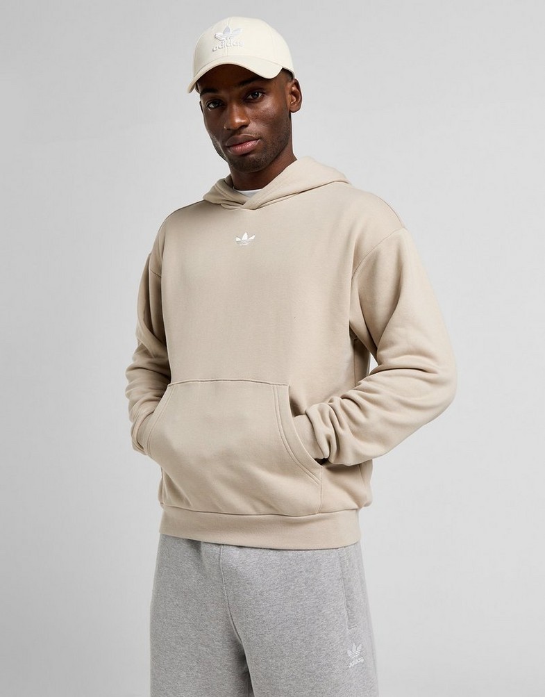 Bluză pentru bărbați ADIDAS BLUZĂ CU GLUGĂ SKATE HOOD EARTH JL7081 Maro