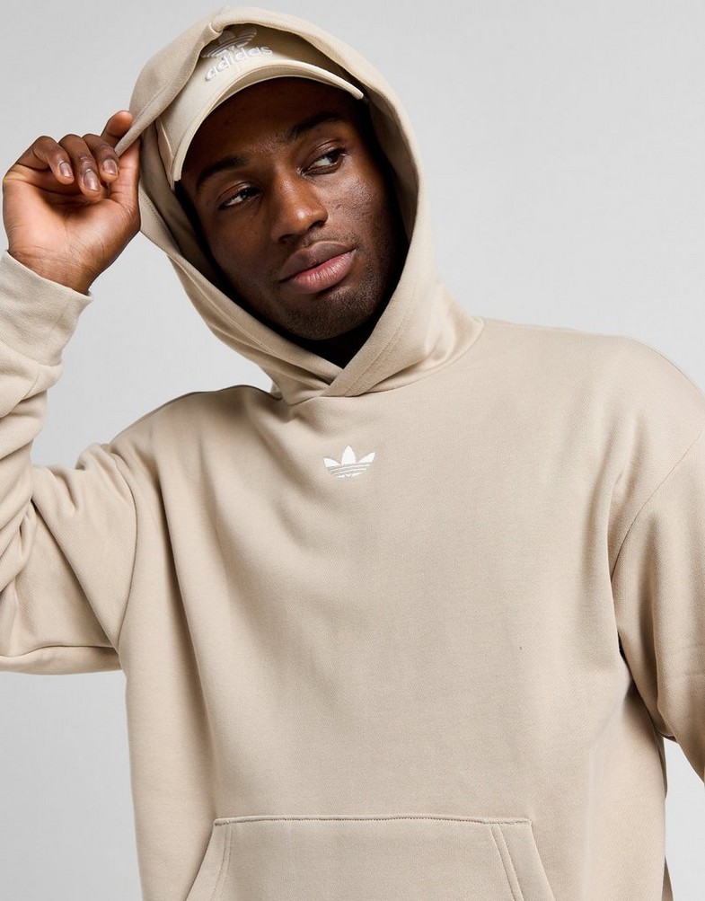 Bluză pentru bărbați ADIDAS BLUZĂ CU GLUGĂ SKATE HOOD EARTH JL7081 Maro