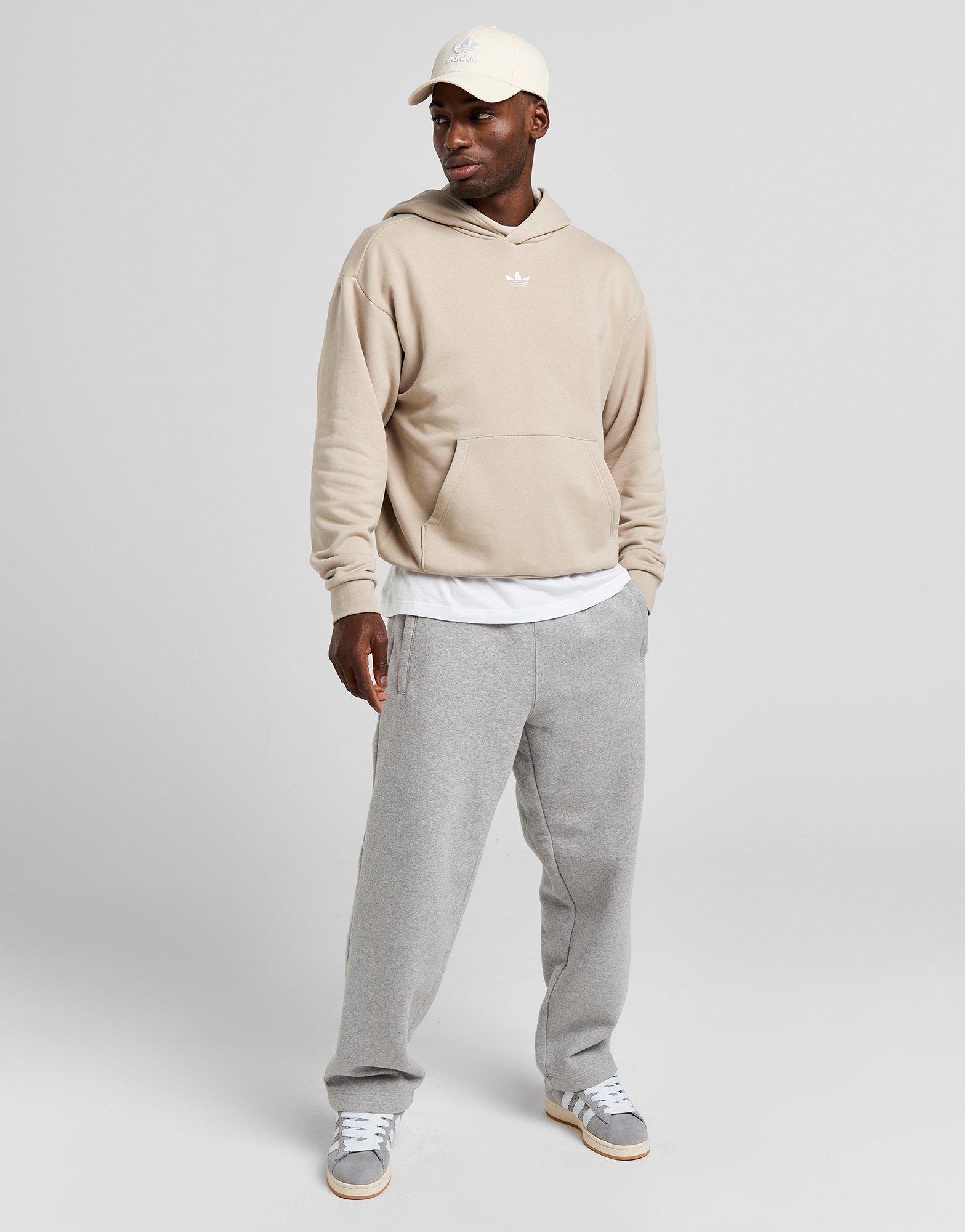 Pánska mikina ADIDAS MIKINA S KAPUCÍ SKATE HOOD EARTH JL7081 Hnědá