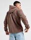 ADIDAS BLUZA Z KAPTUREM SHERPA HD BROWN