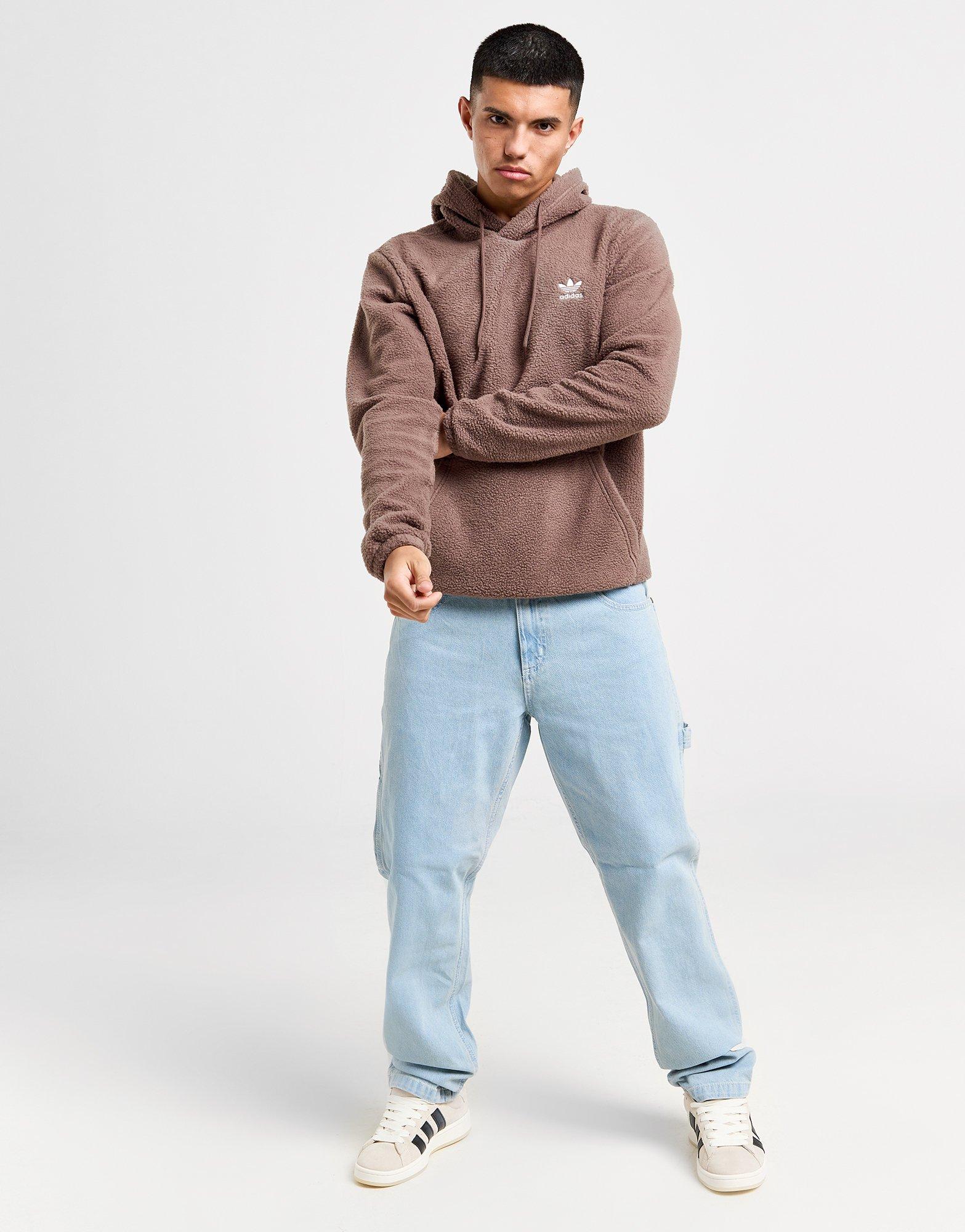 ADIDAS КОФТА З КАПЮШОНОМ SHERPA HD BROWN JM1656 | колір Коричневий