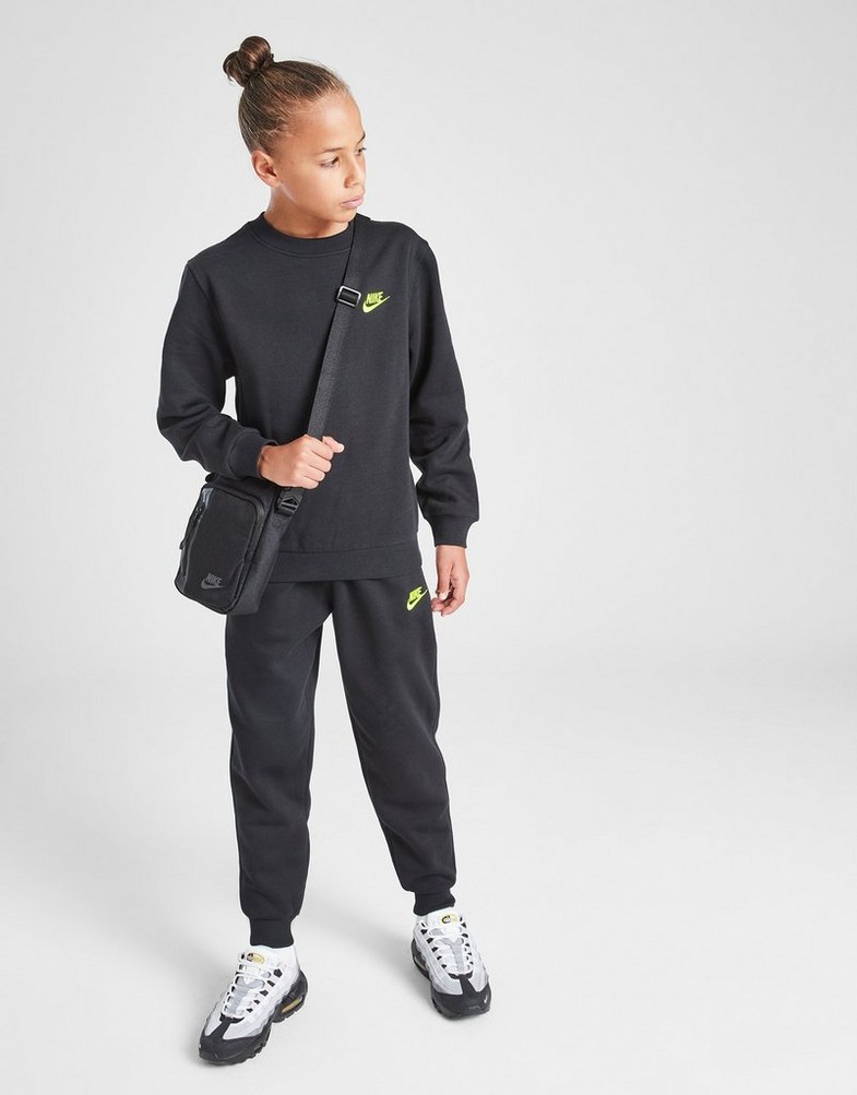 Дитячі штани NIKE ШТАНИ K NSW CLUB FLC JGGR LBR B FD3008-011 Чорний