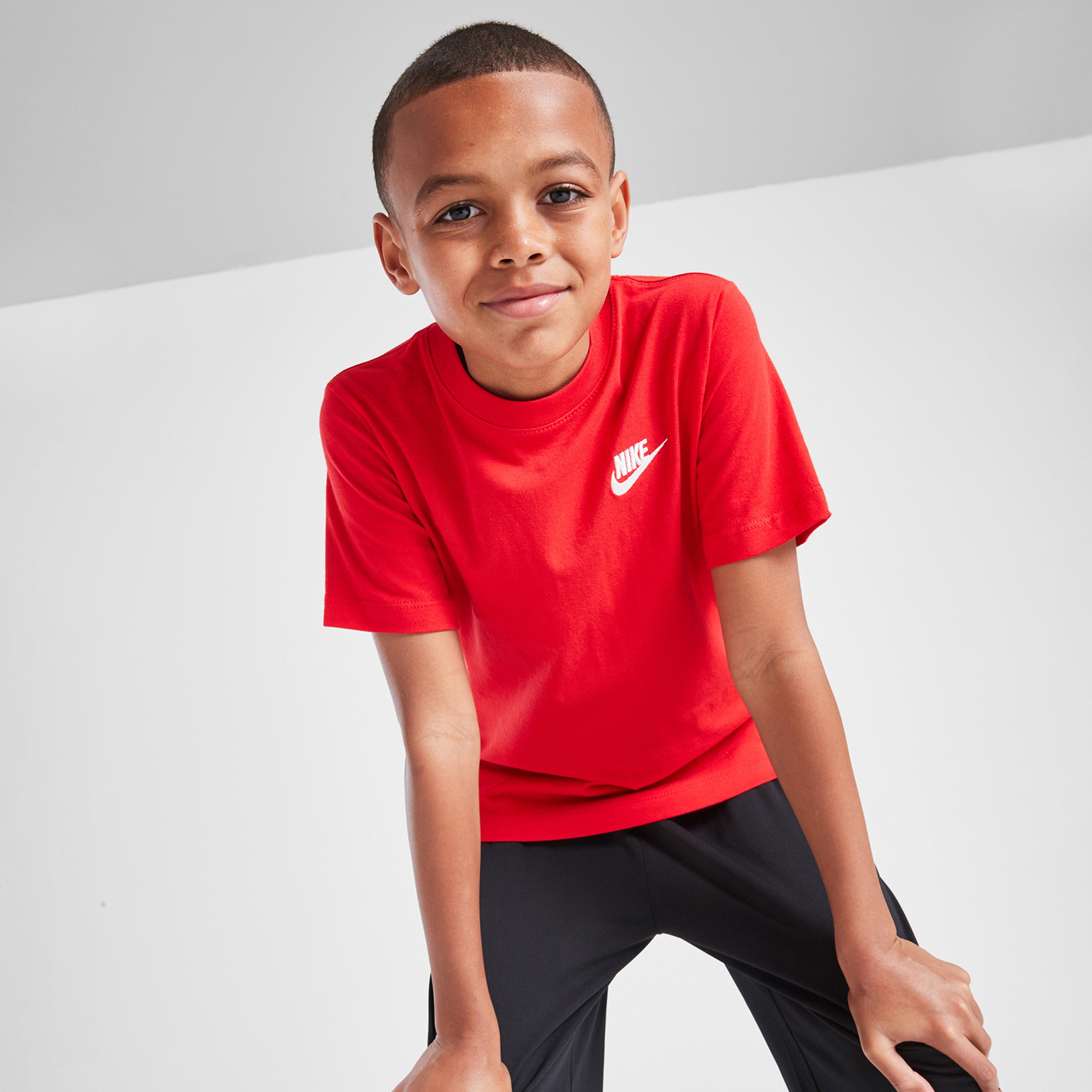 Gyerek póló NIKE PÓLÓ K NSW TEE EMB FUTURA LBR B