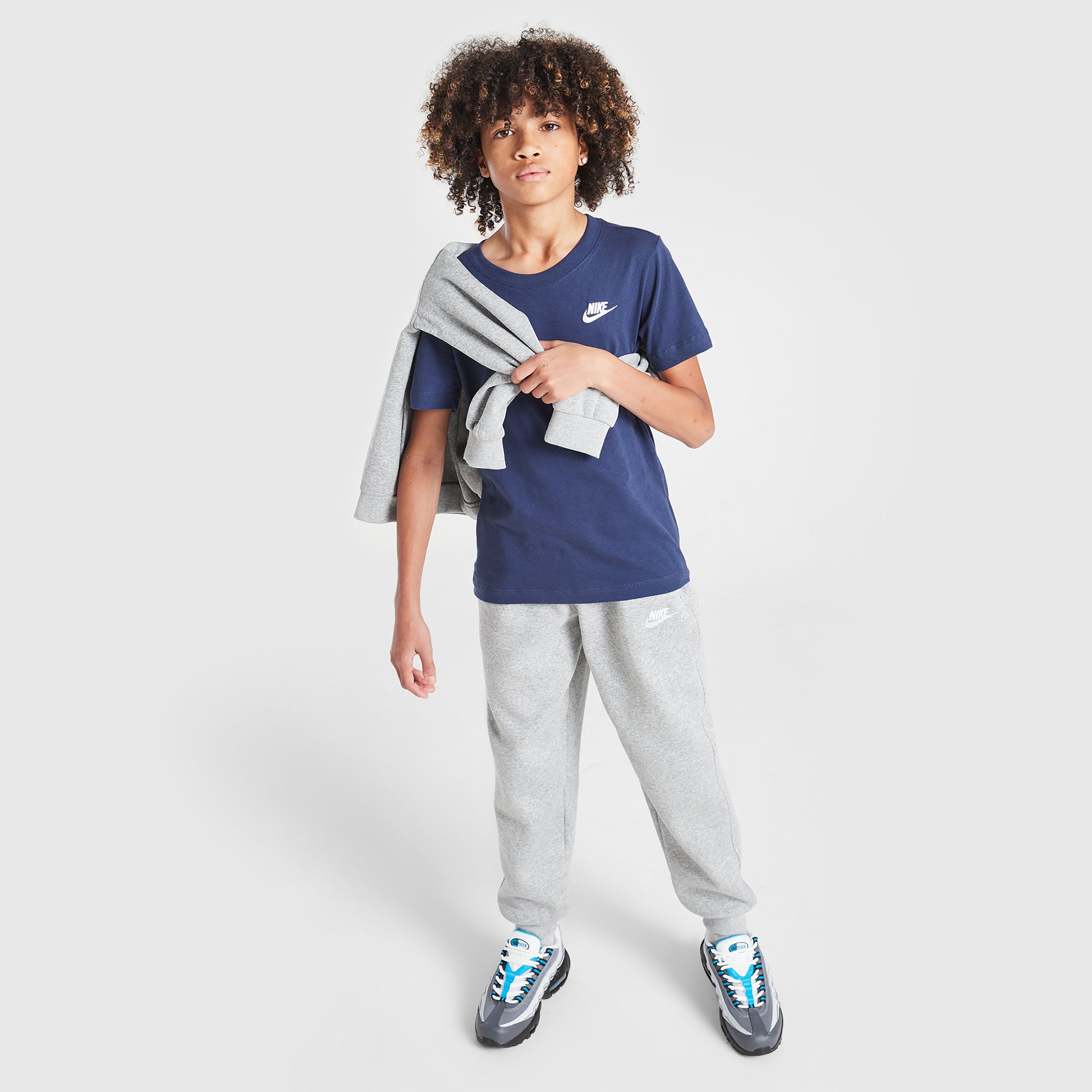 Detské tričko NIKE TRIČKO K NSW TEE EMB FUTURA LBR B