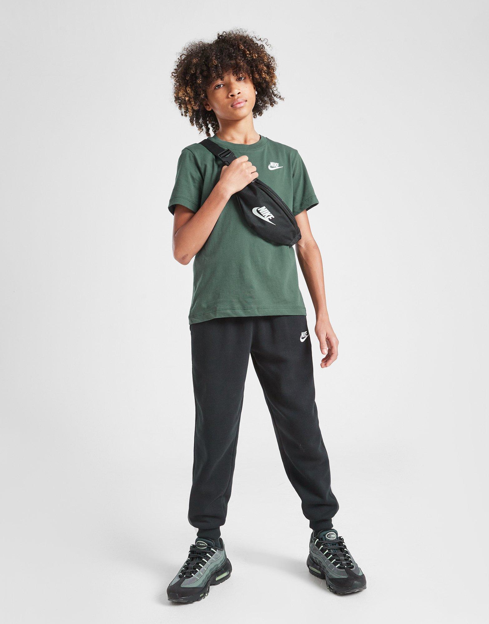 Vaikiški marškinėliai NIKE MARŠKINĖLIAI K NSW TEE EMB FUTURA LBR B FZ5177-338 Žalia