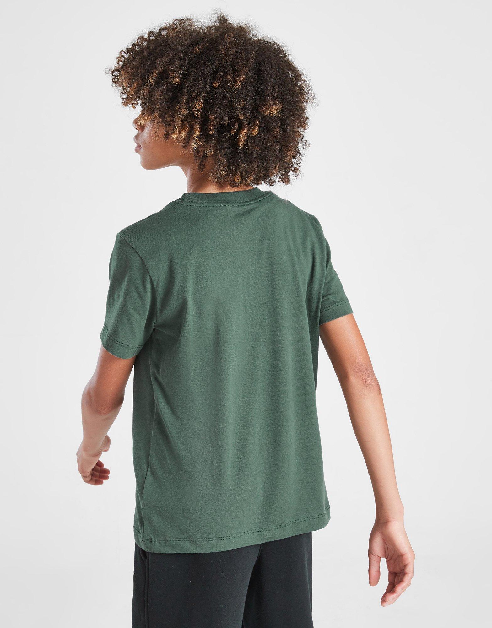 Vaikiški marškinėliai NIKE MARŠKINĖLIAI K NSW TEE EMB FUTURA LBR B FZ5177-338 Žalia