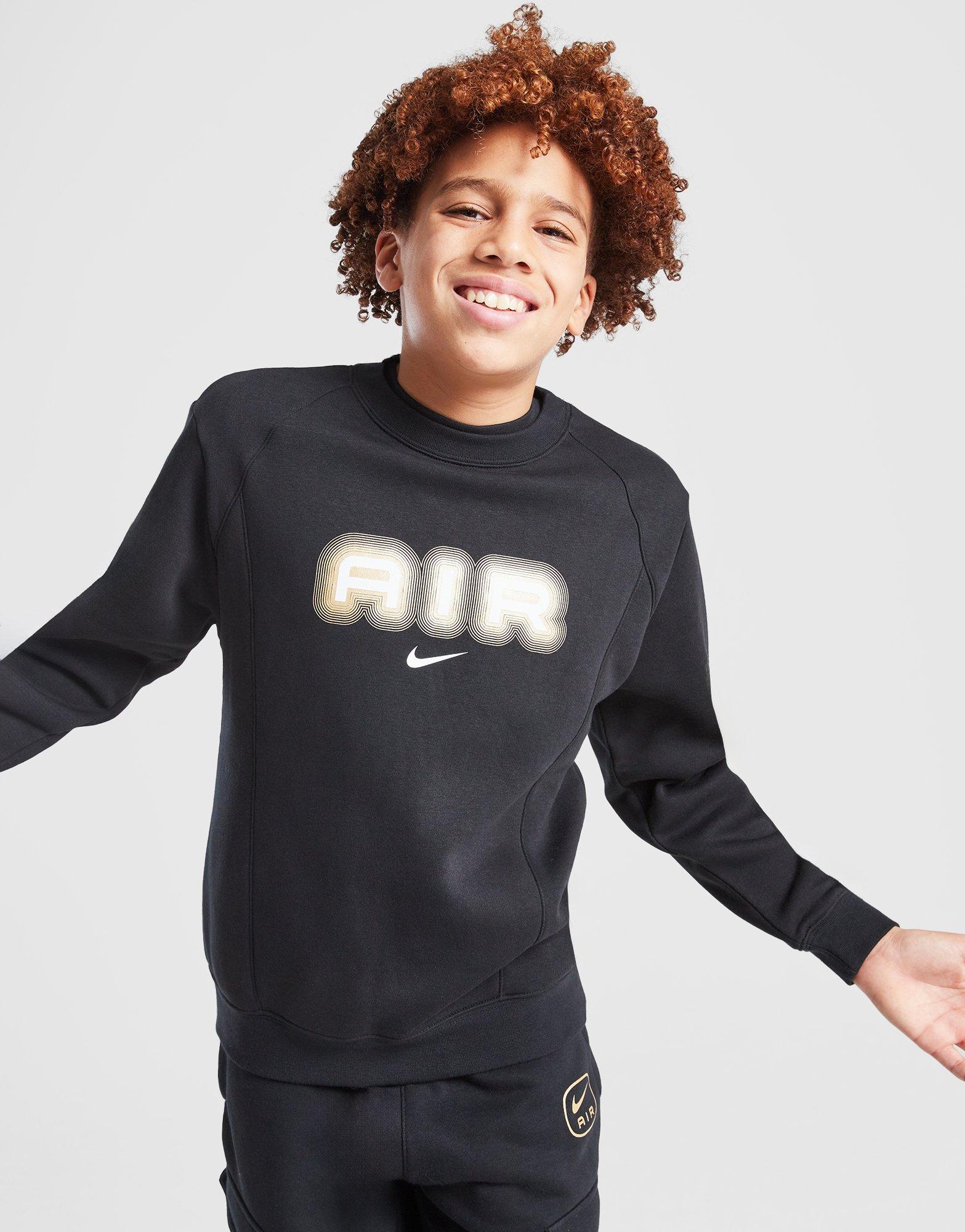 Nike Mikina B Nsw Sw Air Crew Flc Bb B