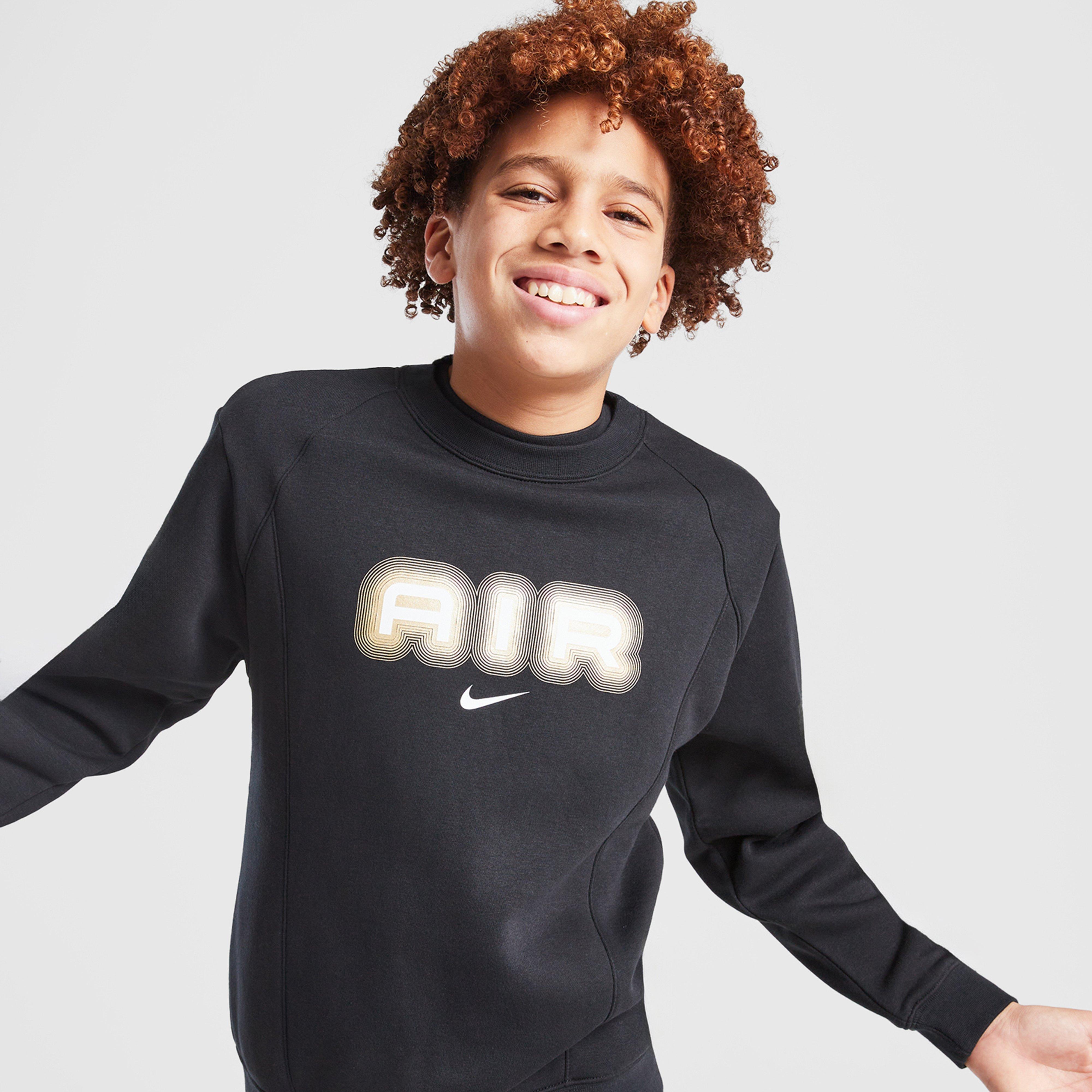 Gyerek pulóver NIKE PULÓVER B NSW SW AIR CREW FLC BB B