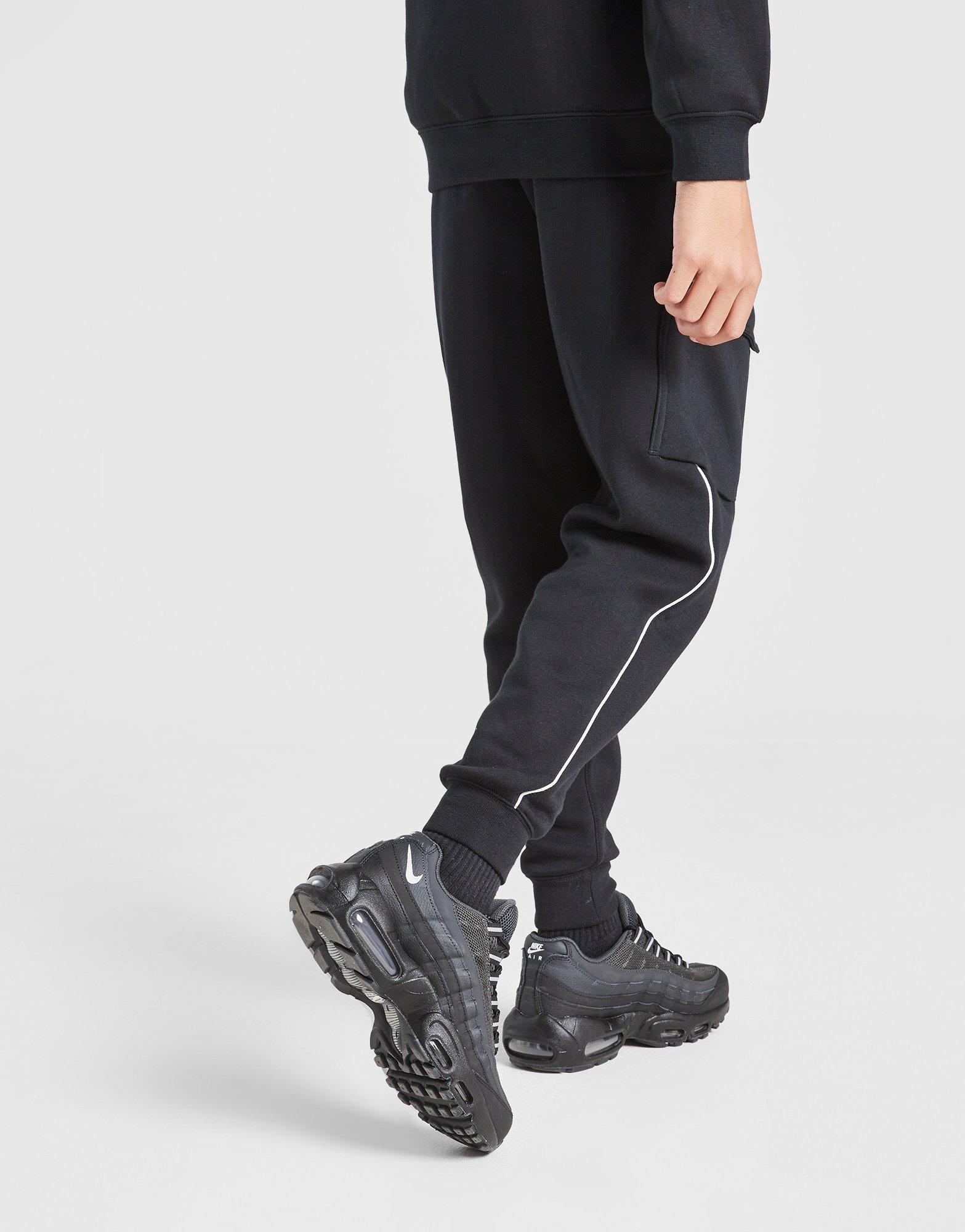 Дитячі штани NIKE ШТАНИ B NSW SW AIR CARGO PANT FLC B B HM4341-010 Чорний