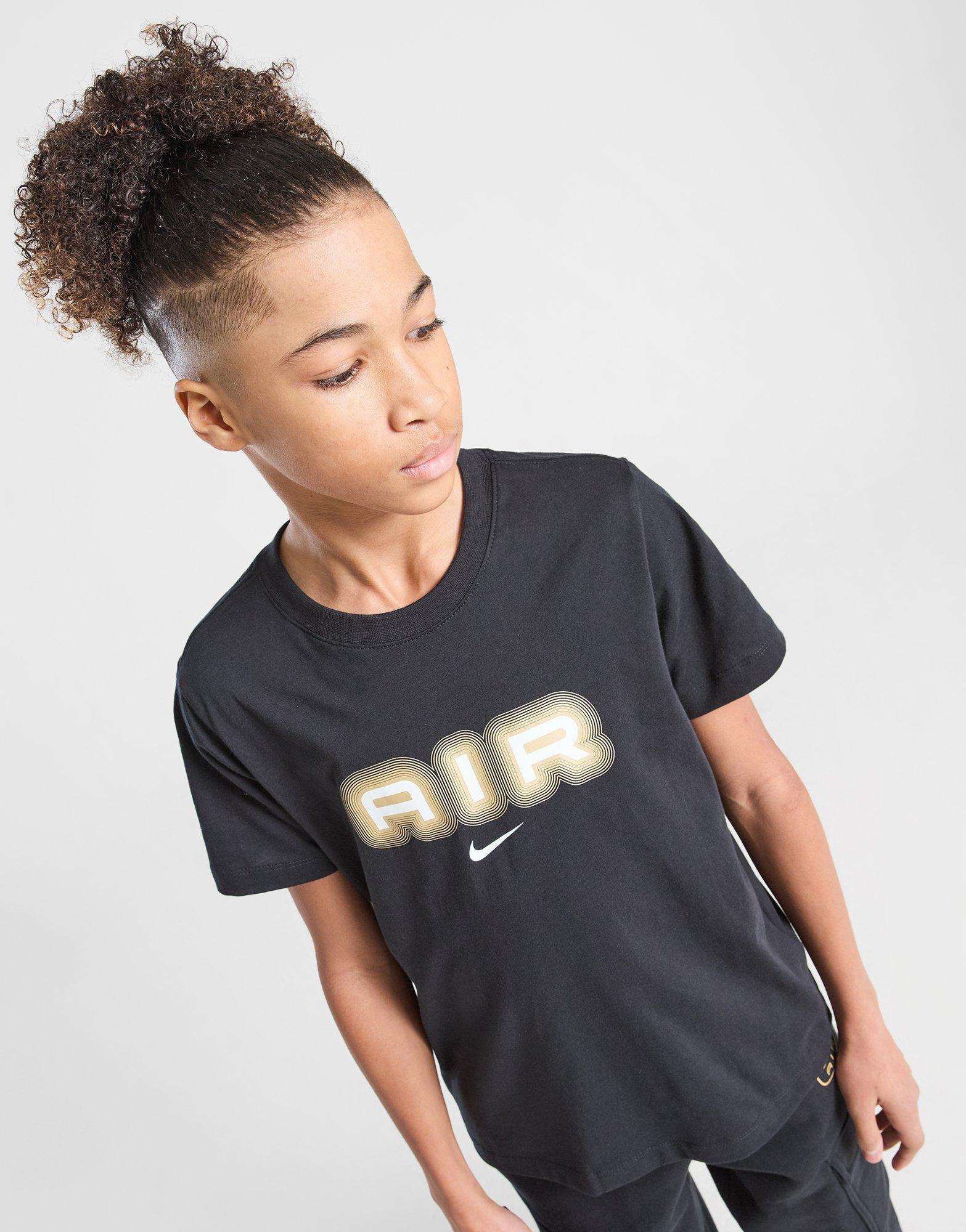 Gyerek póló NIKE PÓLÓ B NSW SW AIR GRAPHIC TEE B HQ4188-010 Fekete