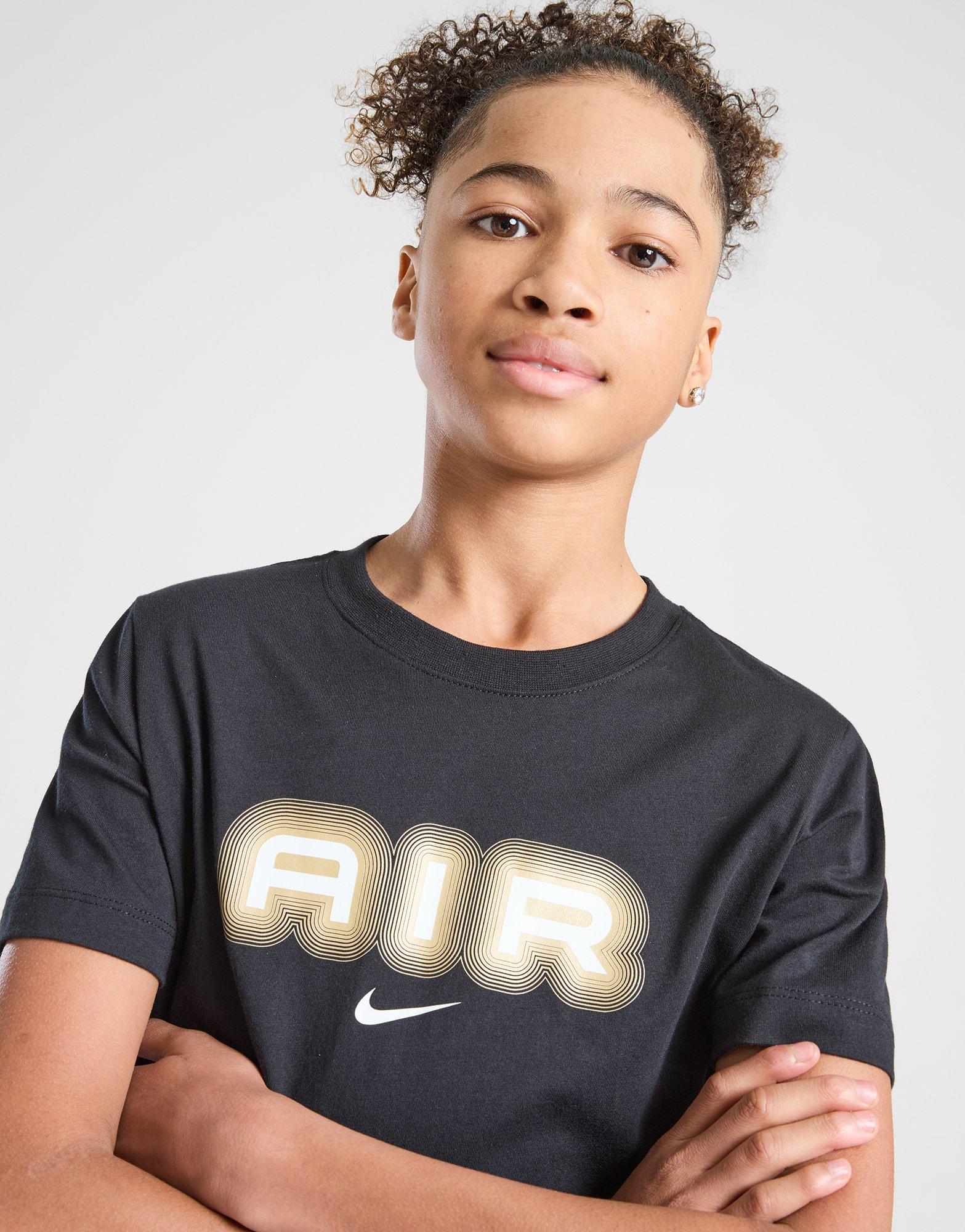 Gyerek póló NIKE PÓLÓ B NSW SW AIR GRAPHIC TEE B HQ4188-010 Fekete