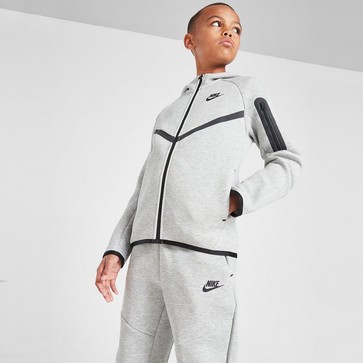 Hanorac pentru copii NIKE BLUZĂ CU GLUGĂ B NSW TCH FLC FZ B