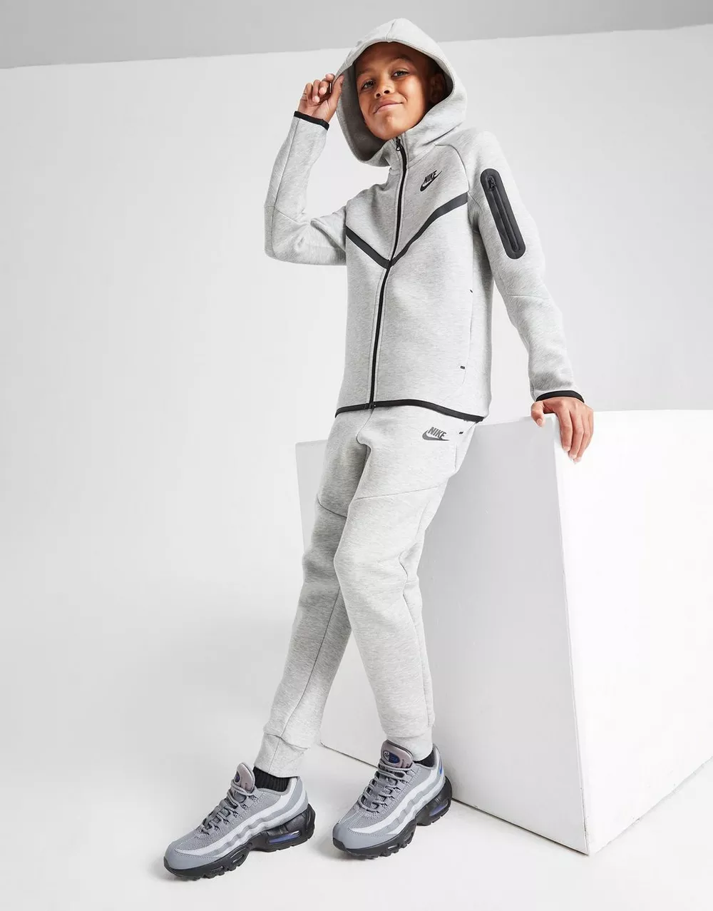 NIKE ШТАНИ B NSW TCH FLC JGGR - PD B, фото 1 з 6