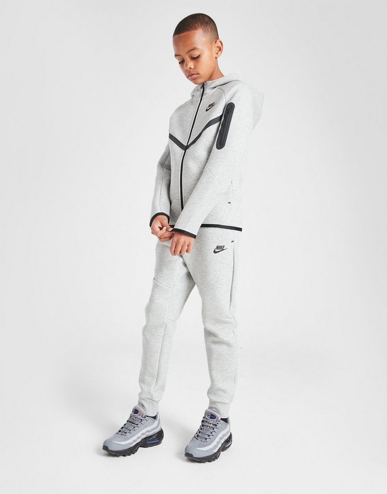Дитячі штани NIKE ШТАНИ B NSW TCH FLC JGGR - PD B HV5869-063 Сірий