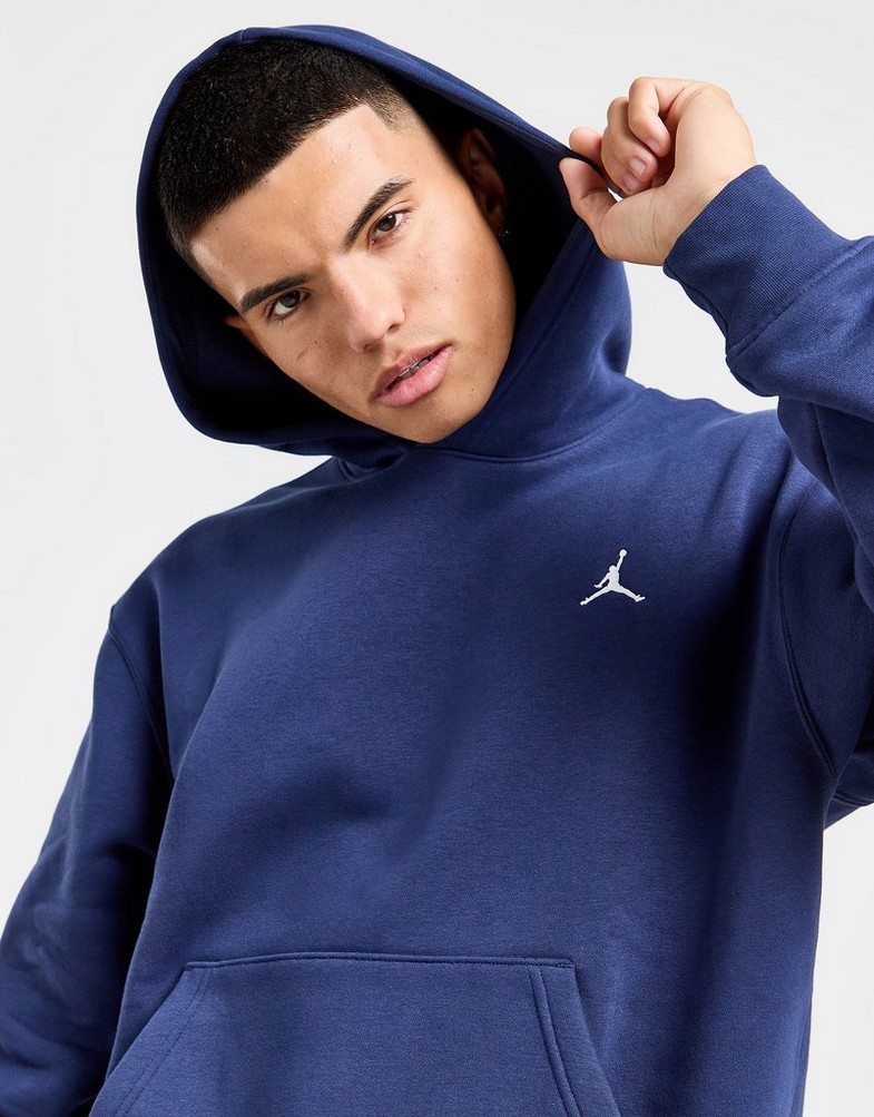 Чоловічі кофти JORDAN КОФТА M J BRKLN FLEECE PO HV4008-410 Темно-синій