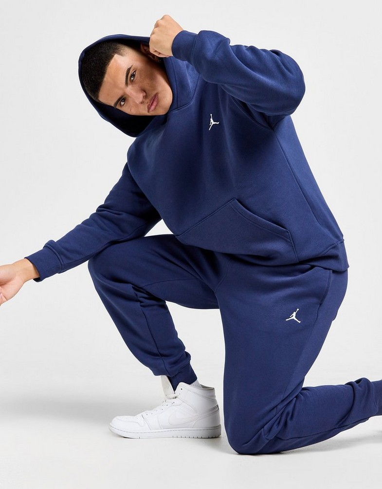 Чоловічі штани JORDAN ШТАНИ M J BRKLN FLC PANTS HV4007-410 Темно-синій