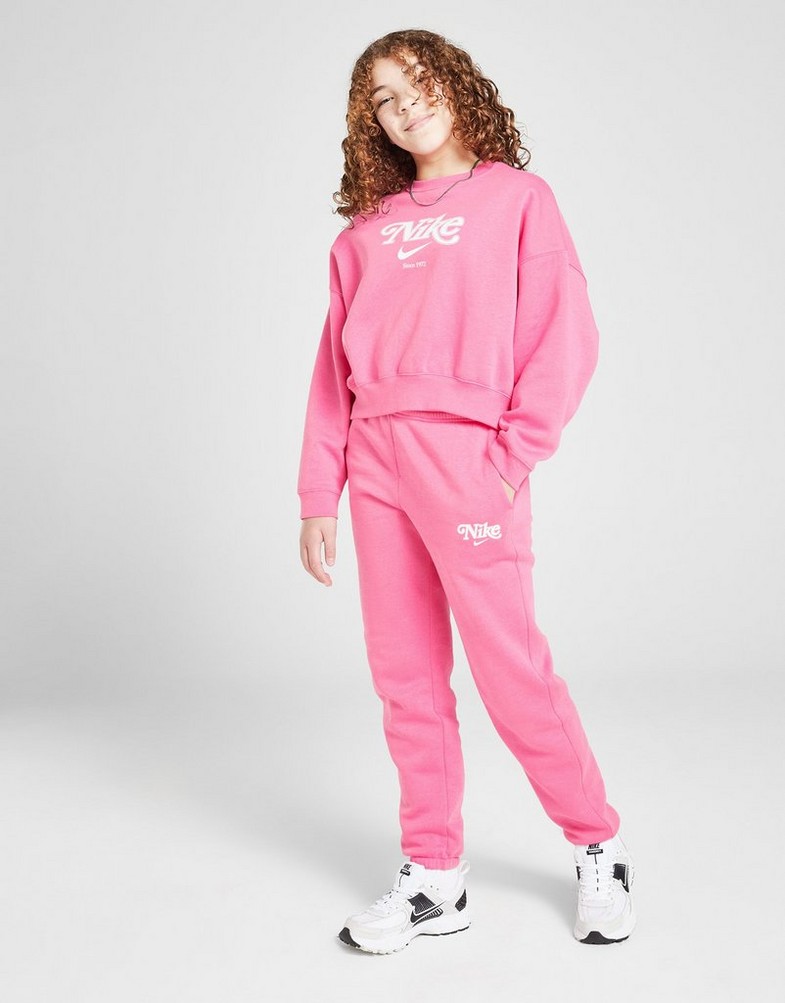 Vaikiškos kelnės NIKE KELNĖS G NSW TREND FLC CF PANT G HM0534-684 Rožinė