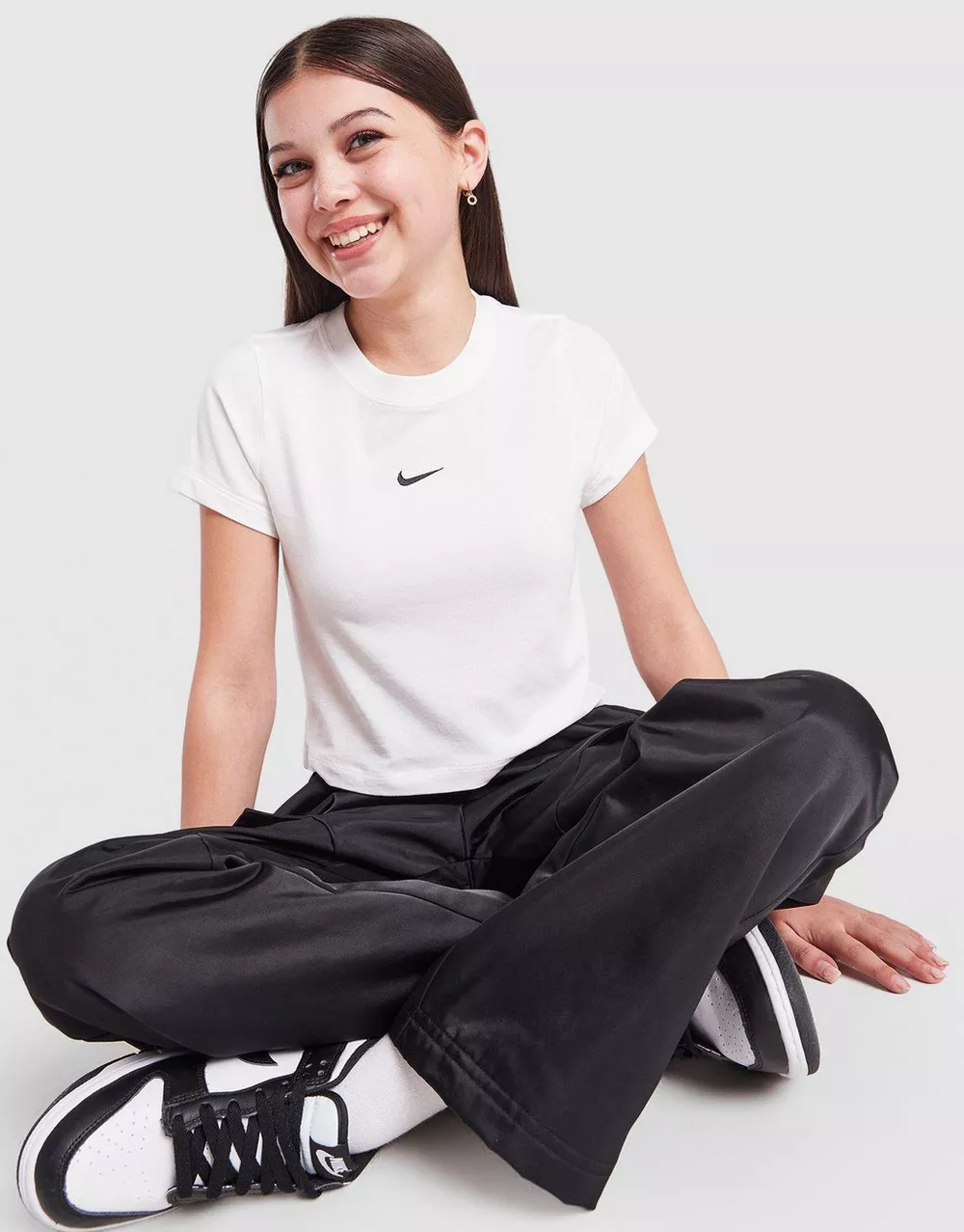 NIKE ФУТБОЛКА G NSW TEE SS SLIM MOD CROP, фото 1 з 5