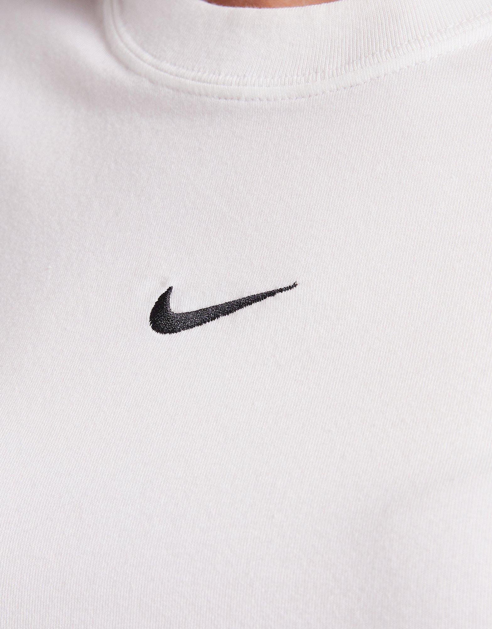 Tricou pentru copii NIKE TRICOU G NSW TEE SS SLIM MOD CROP HF7010-100 Alb